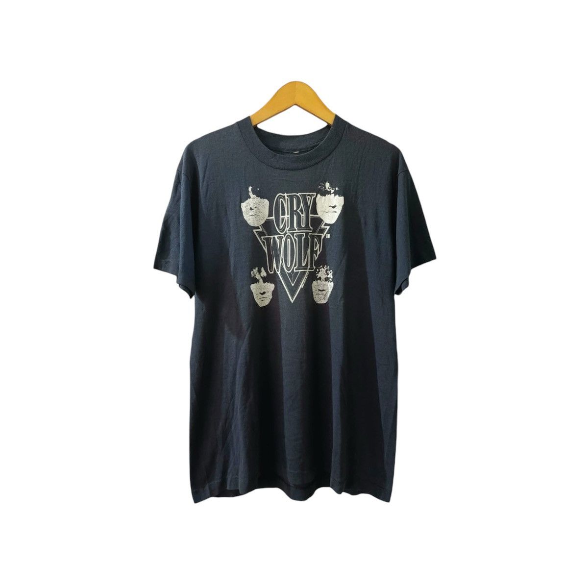 Vintage 80s Cry Wolf Band Tour Japan Tshirt
