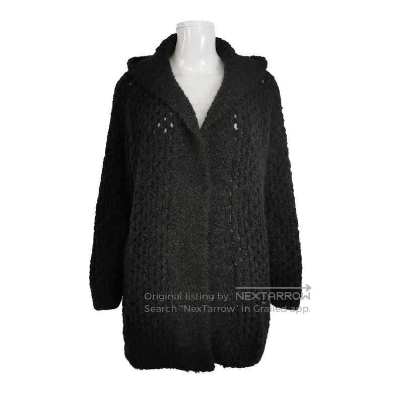 Brunello Cucinelli Brunello Cucinelli Black Knit Jacket Size S / US 4 / IT 40 - 1 Thumbnail
