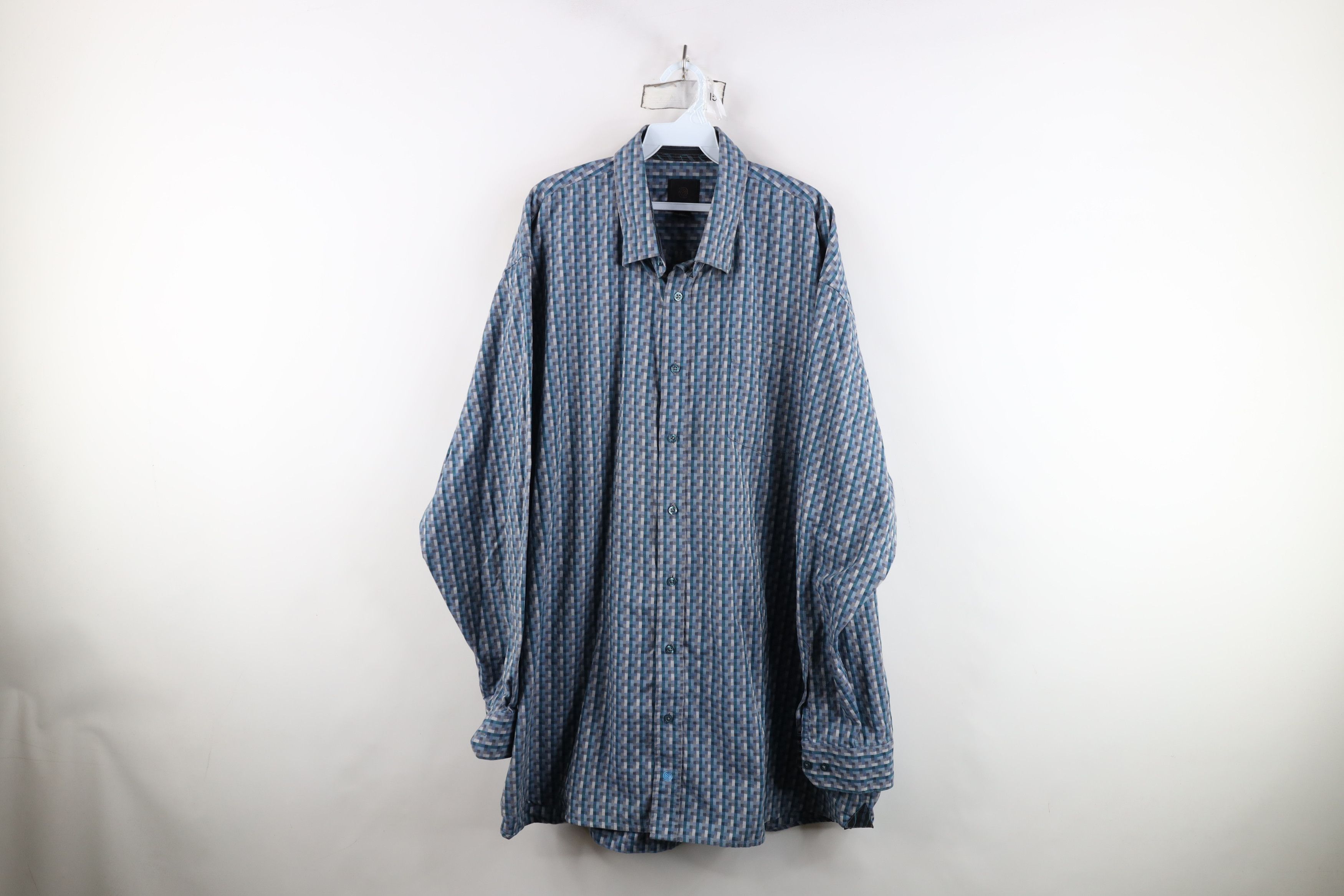 Vintage Vintage Y2K Streetwear Flip Cuff Collared Button Shirt Size US XXL / EU 58 / 5 - 1 Thumbnail