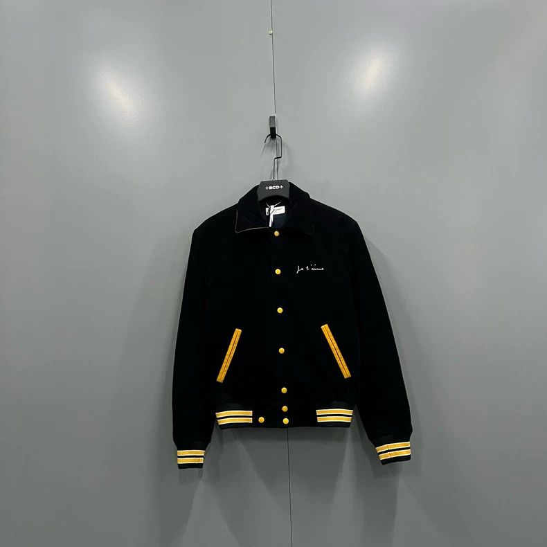 Saint Laurent Paris Saint Laurent Paris Corduroy logo jacket Size US S / EU 44-46 / 1 - 1 Thumbnail