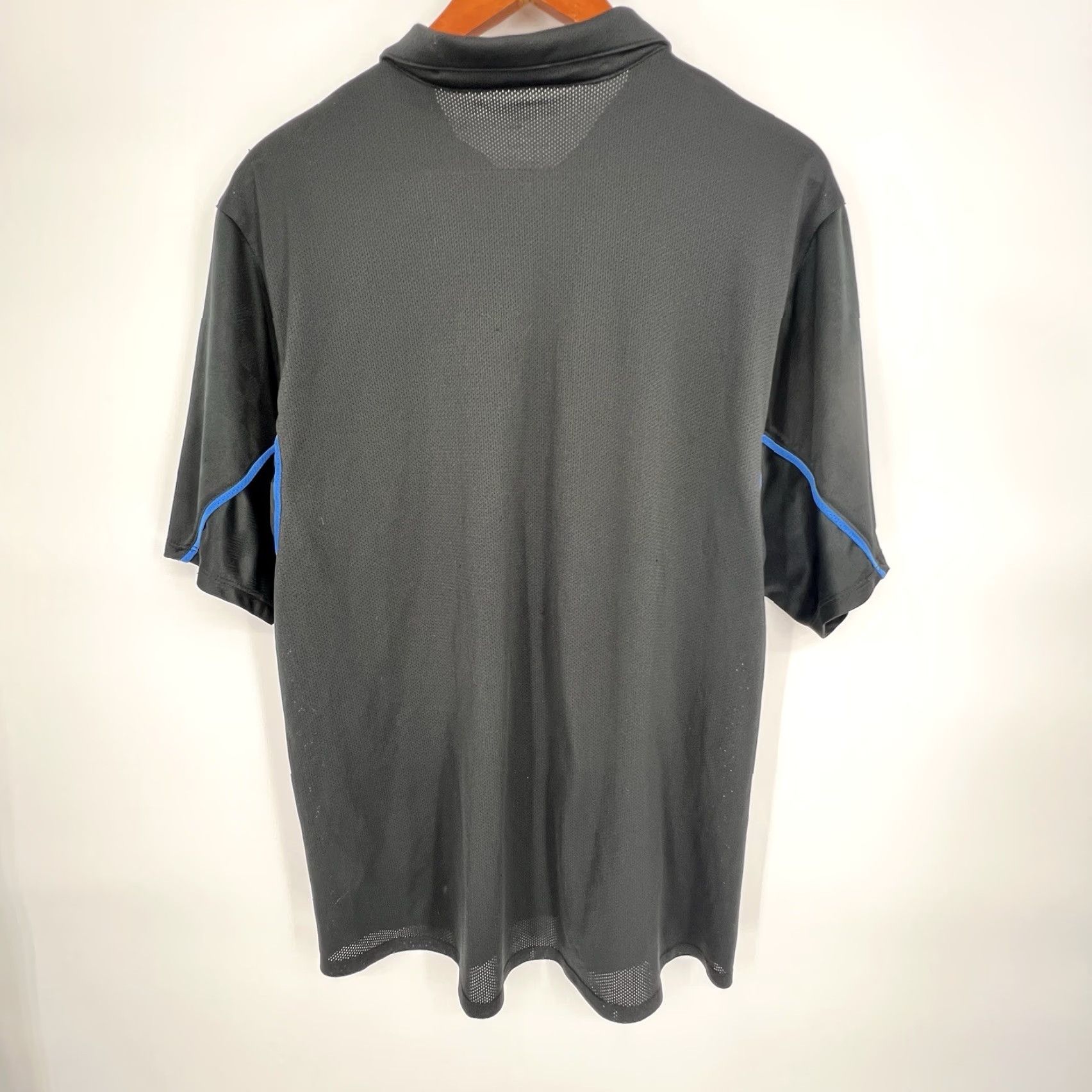 Nike Nike Polo Shirt Men Medium Black Quarter Zip Pullover Dri Fit Performance Golf Shirt Size US M / EU 48-50 / 2 - 4 Thumbnail