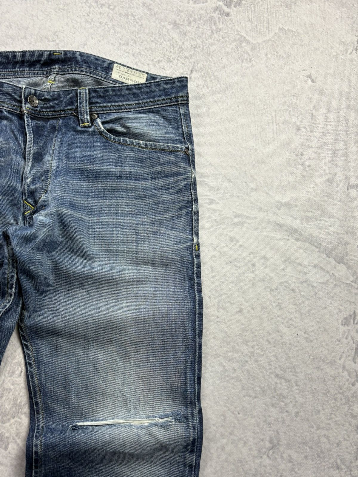 Diesel VINTAGE DIESEL DARRON DENIM JEANS WASHED RETRO Size US 32 / EU 48 - 2 Thumbnail