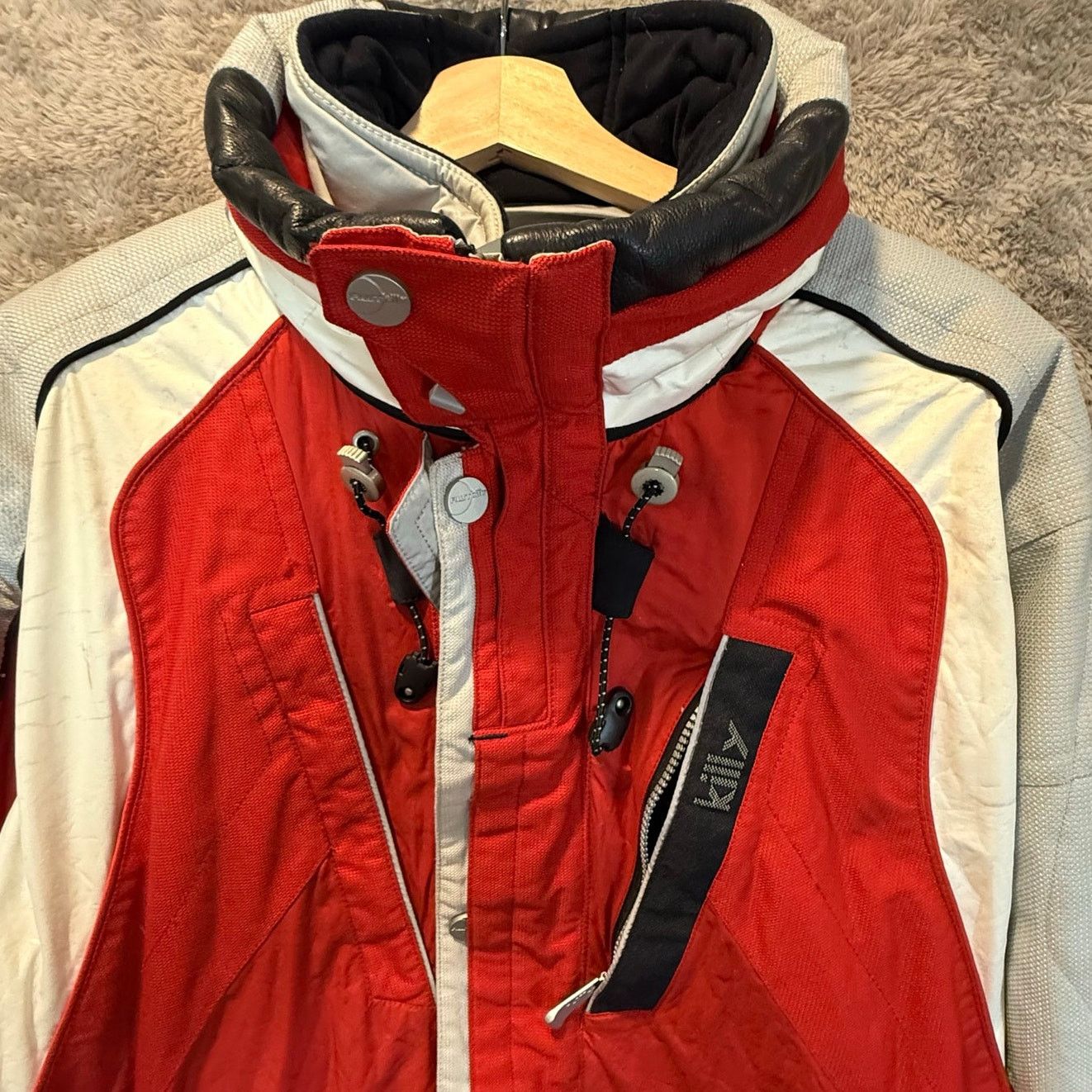 Other Killy AWT Red Ski Jacket Coat Parka Men 42 Y2K Retro Vintage Size US XL / EU 56 / 4 - 4 Thumbnail