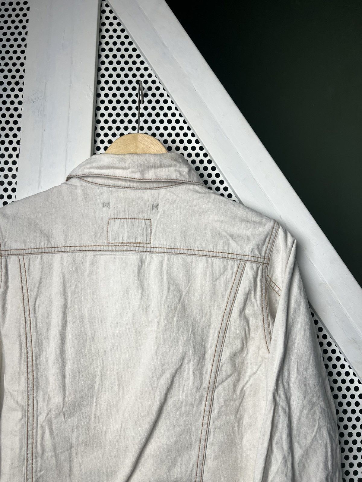 Maison MIHARA YASUHIRO MiharaYasuhiro AW05 Layered Stack Denim Jacket Size US M / EU 48-50 / 2 - 6 Thumbnail