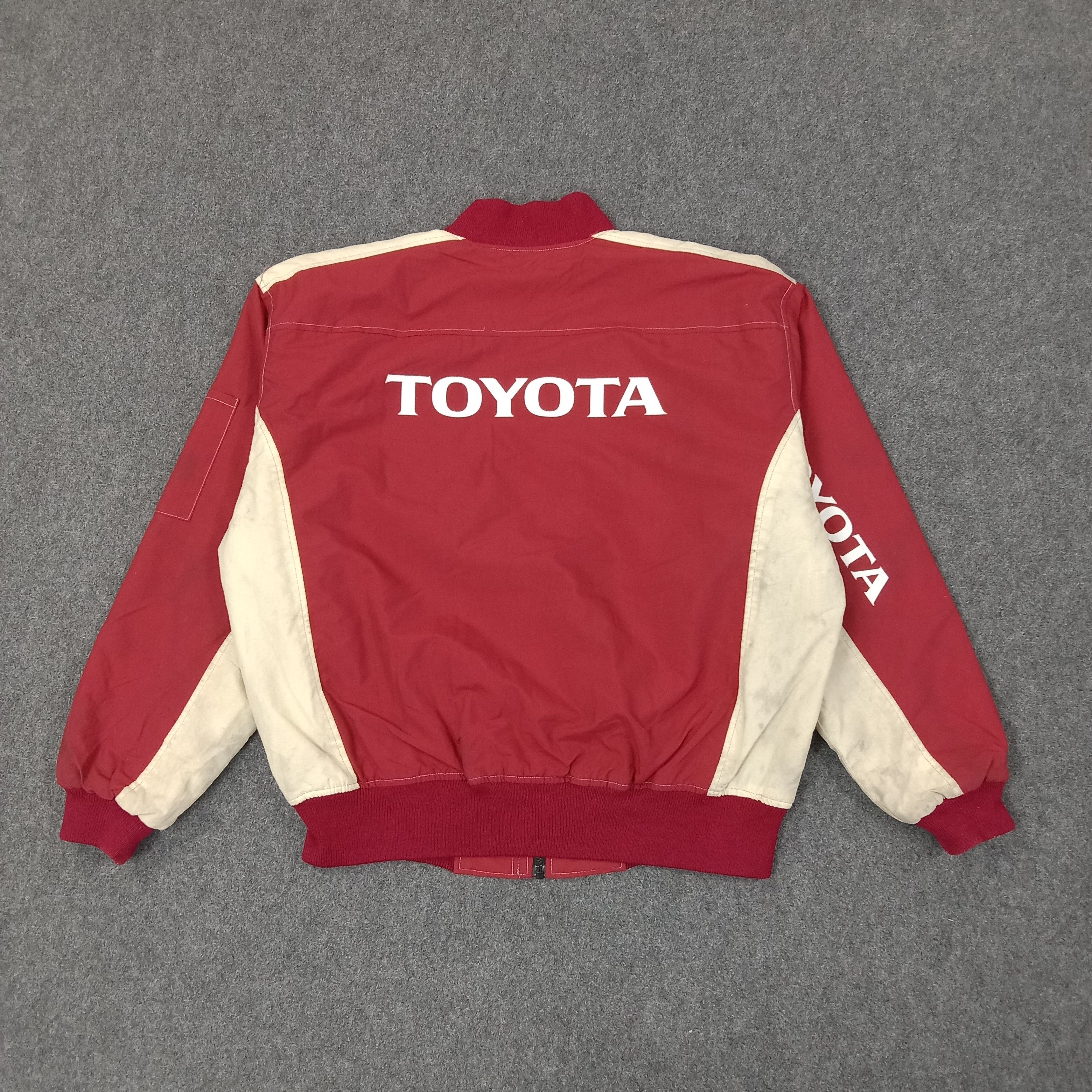 Japanese Brand Toyota Techno Japanese Racing Team Bombers Jacket C240N18 Size US XXL / EU 58 / 5 - 1 Thumbnail