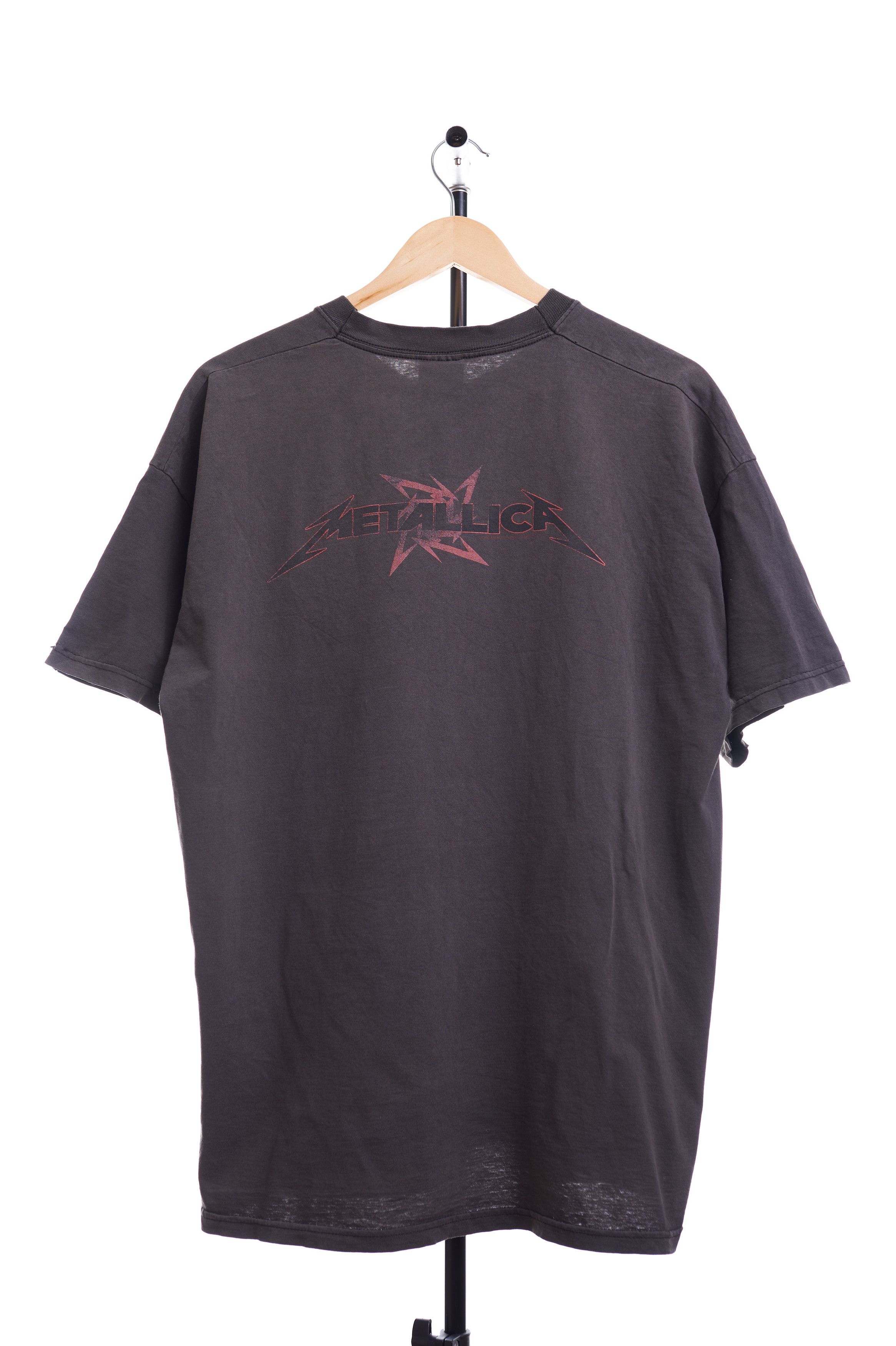 Metallica Vintage Metallica Ninja Star 2002 T-shirt Black Size XL Size US XL / EU 56 / 4 - 2 Thumbnail