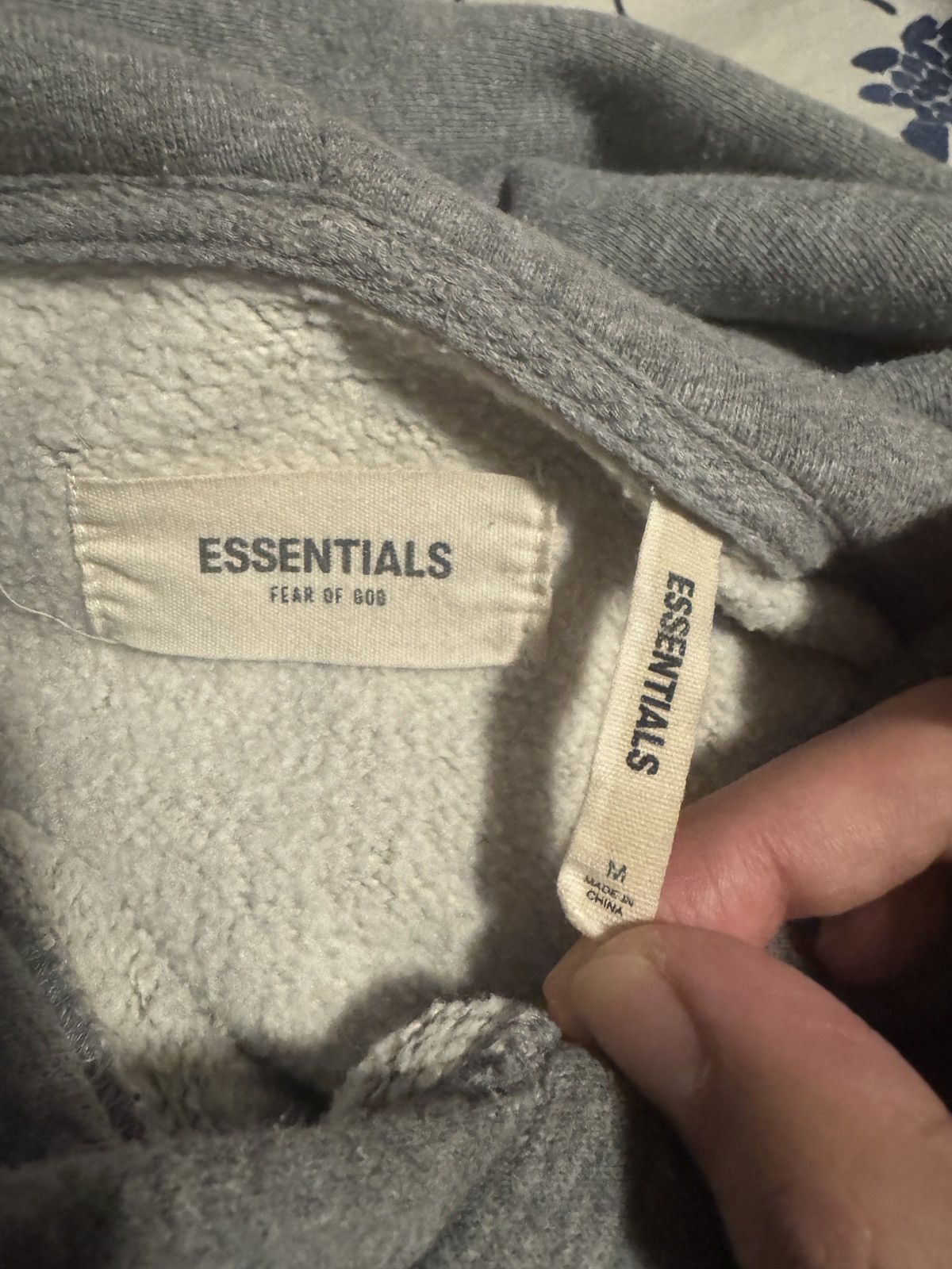 Fear of God Fear of God Grey Hoodie Essentials Size US M / EU 48-50 / 2 - 3 Thumbnail