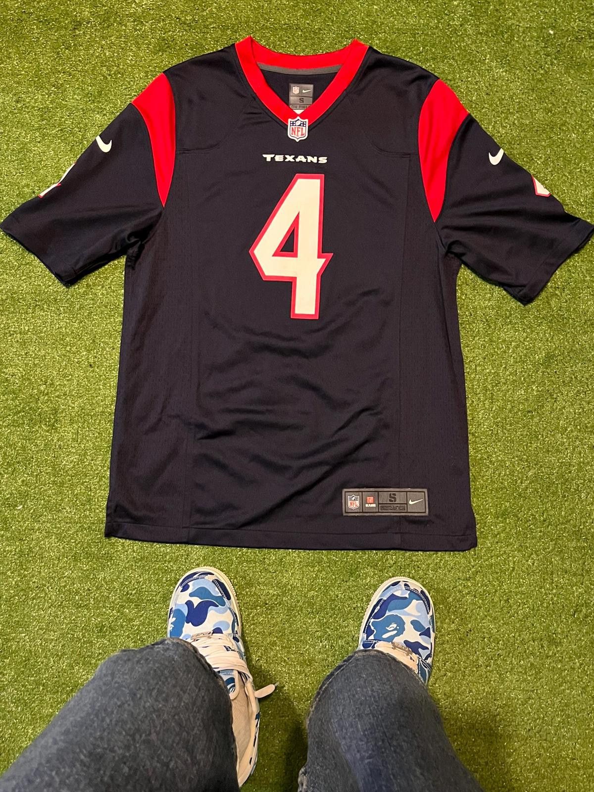 Nike Houston Texans NFL Watson Jersey - Size Small Size ONE SIZE - 1 Thumbnail