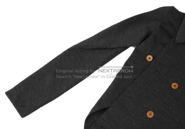 Comme des Garcons Comme des Garcons Dark gray vintage inclined placket desig Size M / US 6-8 / IT 42-44 - 7 Thumbnail