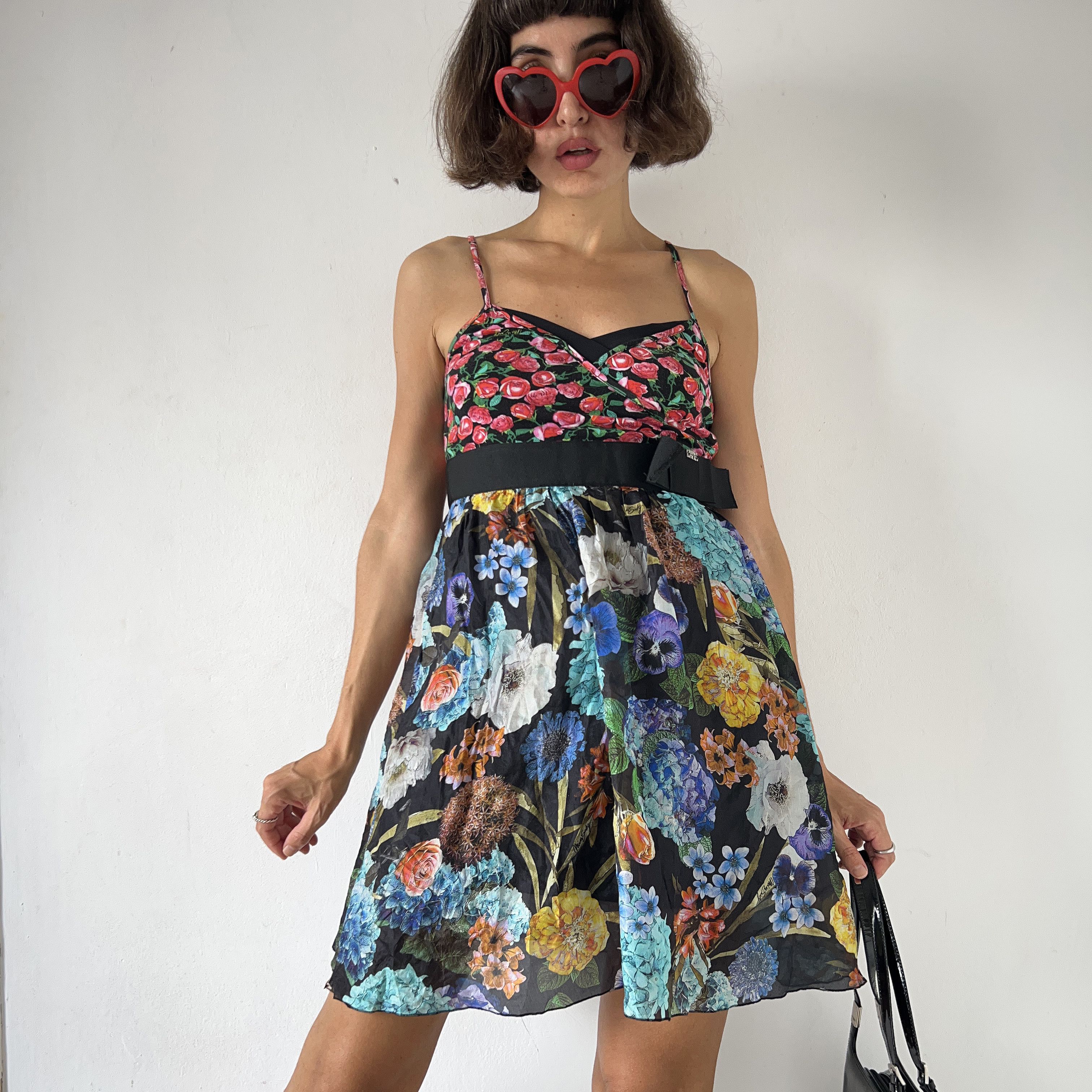 Miss Sixty Vintage Miss Sixty Floral mini dress Size M / US 6-8 / IT 42-44 - 3 Thumbnail