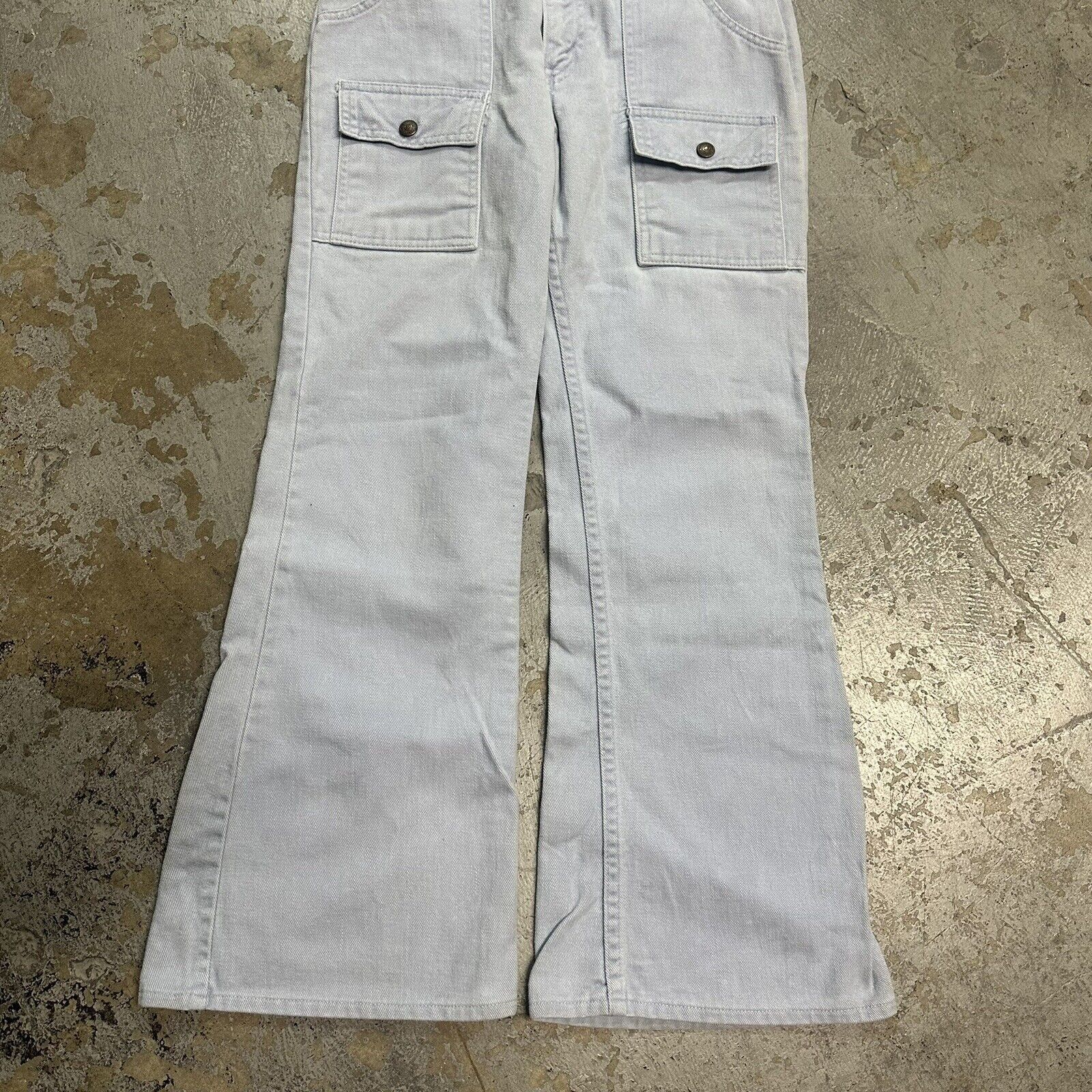 Levi's × Vintage Vintage 70s Levi’s 676 Bellbottom Flare Bush Pants 30x30 Size US 30 / EU 46 - 3 Thumbnail