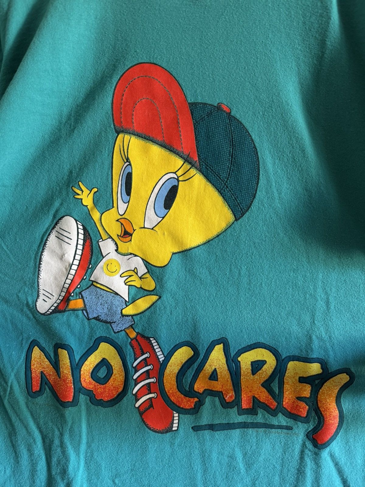 Fruit Of The Loom Tweety Bird Vintage Looney Toons Tee Size US L / EU 52-54 / 3 - 3 Thumbnail