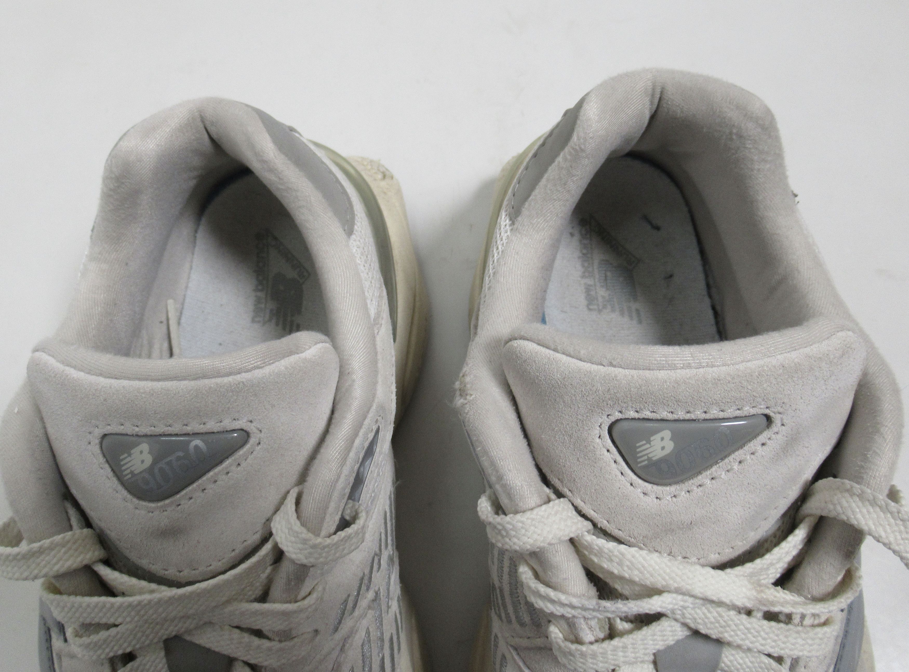 New Balance New Balance 9060 Sea Salt U9060ECA Shoes Gray White Size US 9.5 / EU 42-43 - 4 Thumbnail