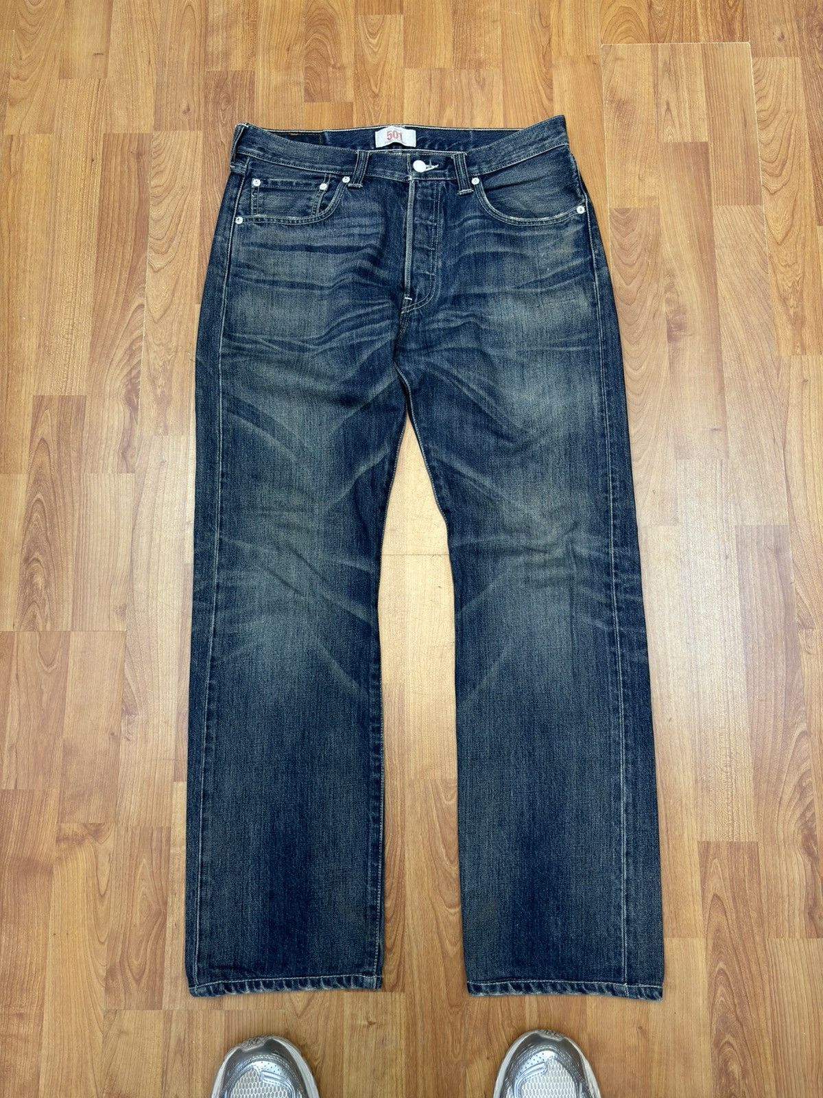 Japanese Brand × Levi's Crazy Pocket Levis Made In Korea denim Jeans Pants Japanese Size US 32 / EU 48 - 6 Thumbnail