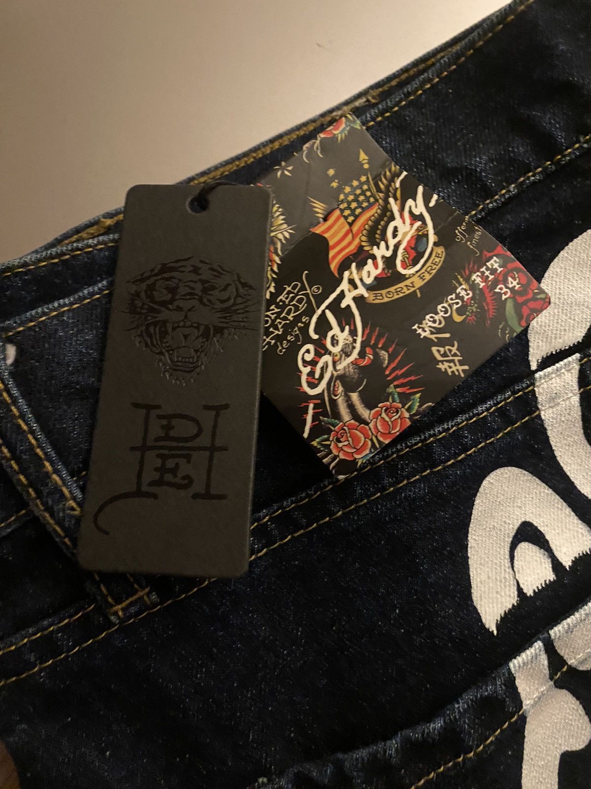 Ed Hardy Ed Harly jeans Size US 34 / EU 50 - 4 Thumbnail