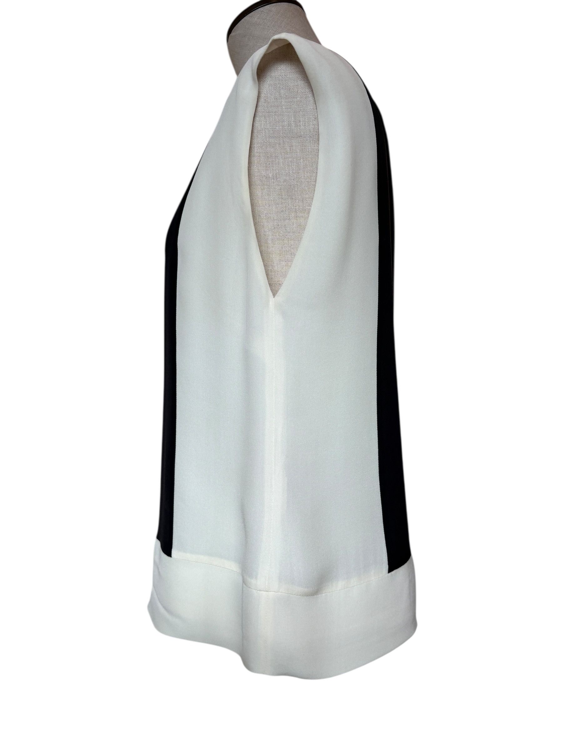 J.Crew Silk Sleeveless Blouse Size M / US 6-8 / IT 42-44 - 4 Thumbnail