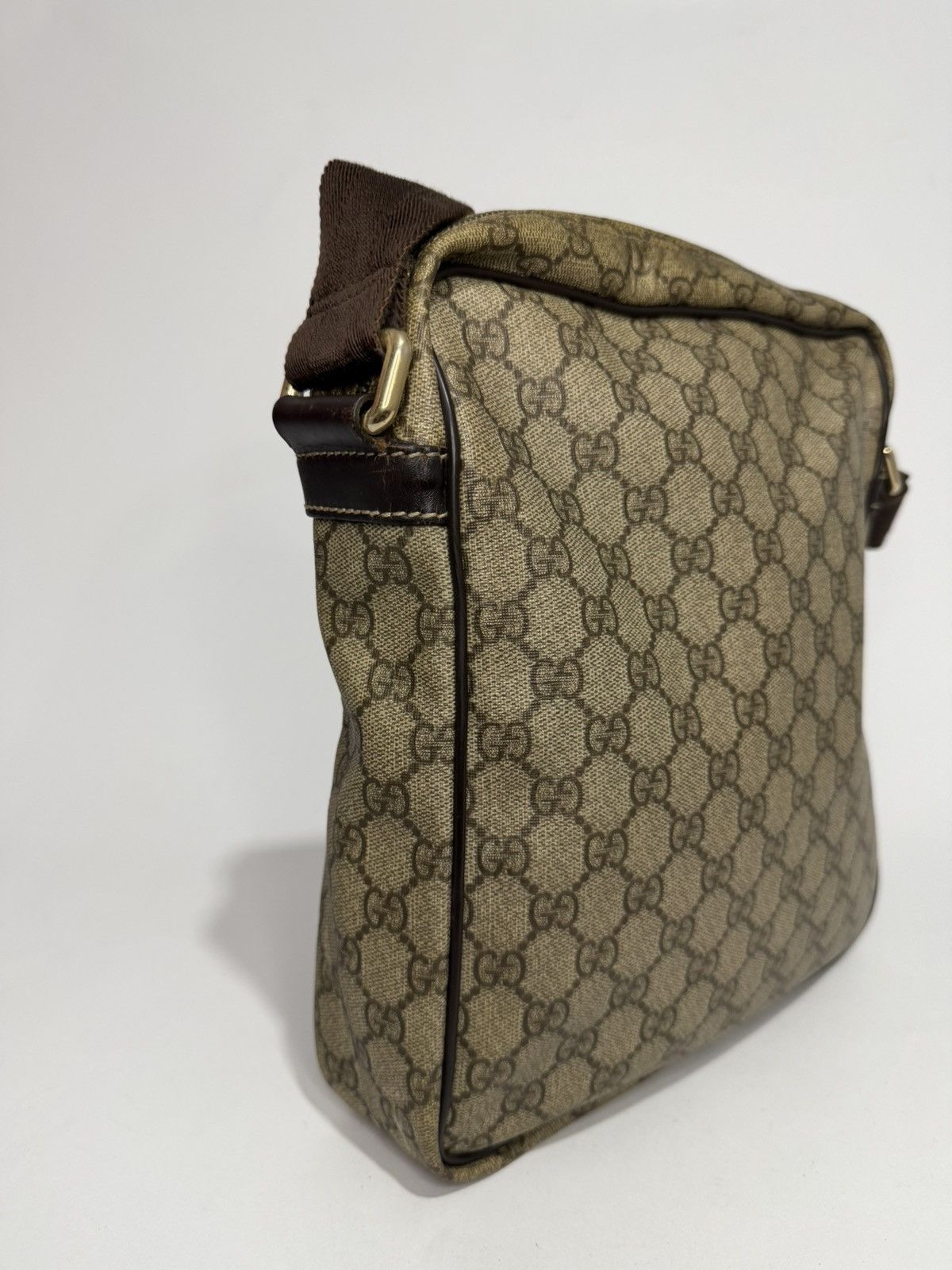 Gucci Gucci Beige GG Supreme Canvas Joy Messenger Bag Size ONE SIZE - 6 Thumbnail