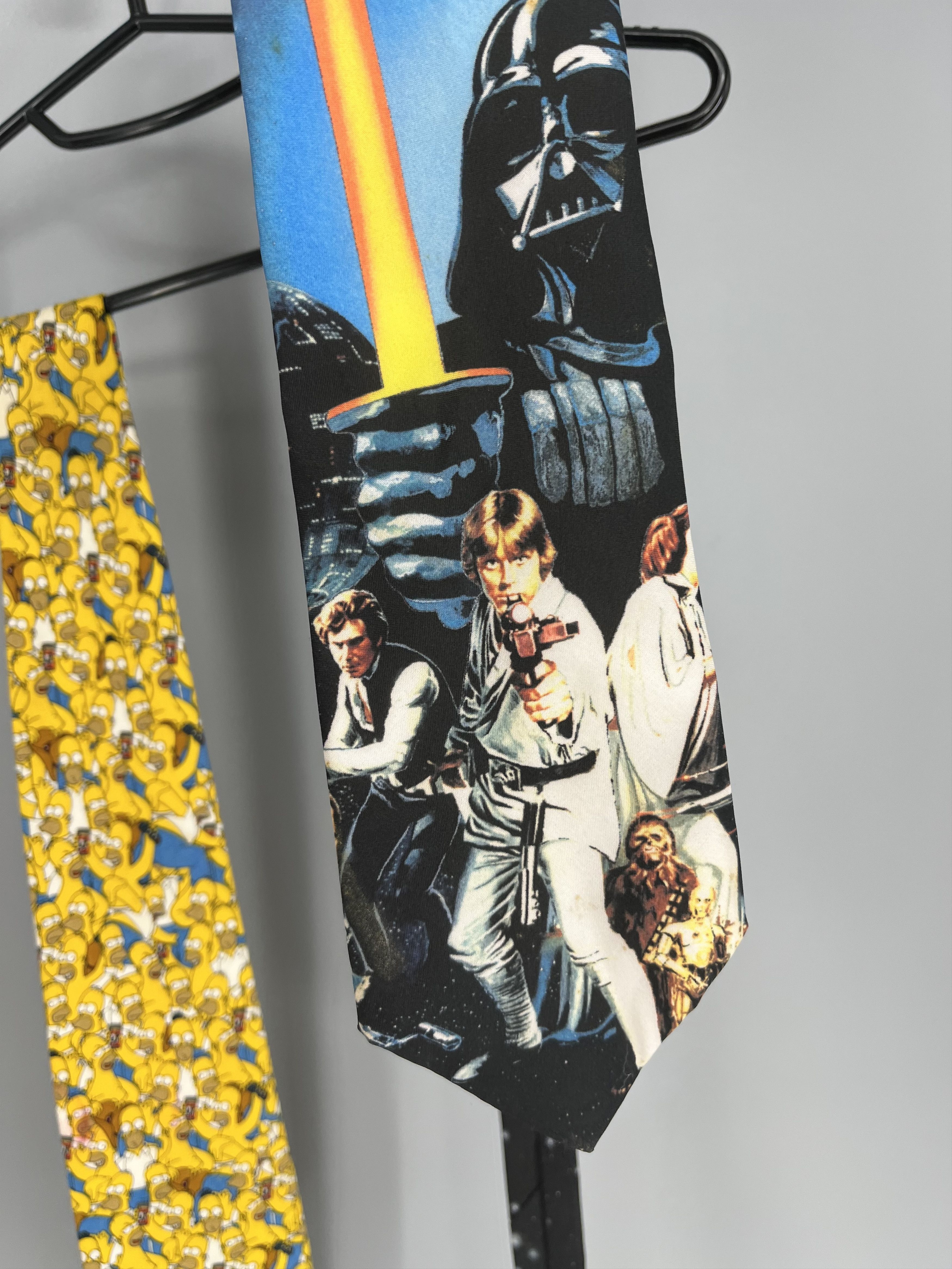 Star Wars Rare The Simpsons Star Wars Lot Of 2 Vintage 90s Size ONE SIZE - 7 Thumbnail