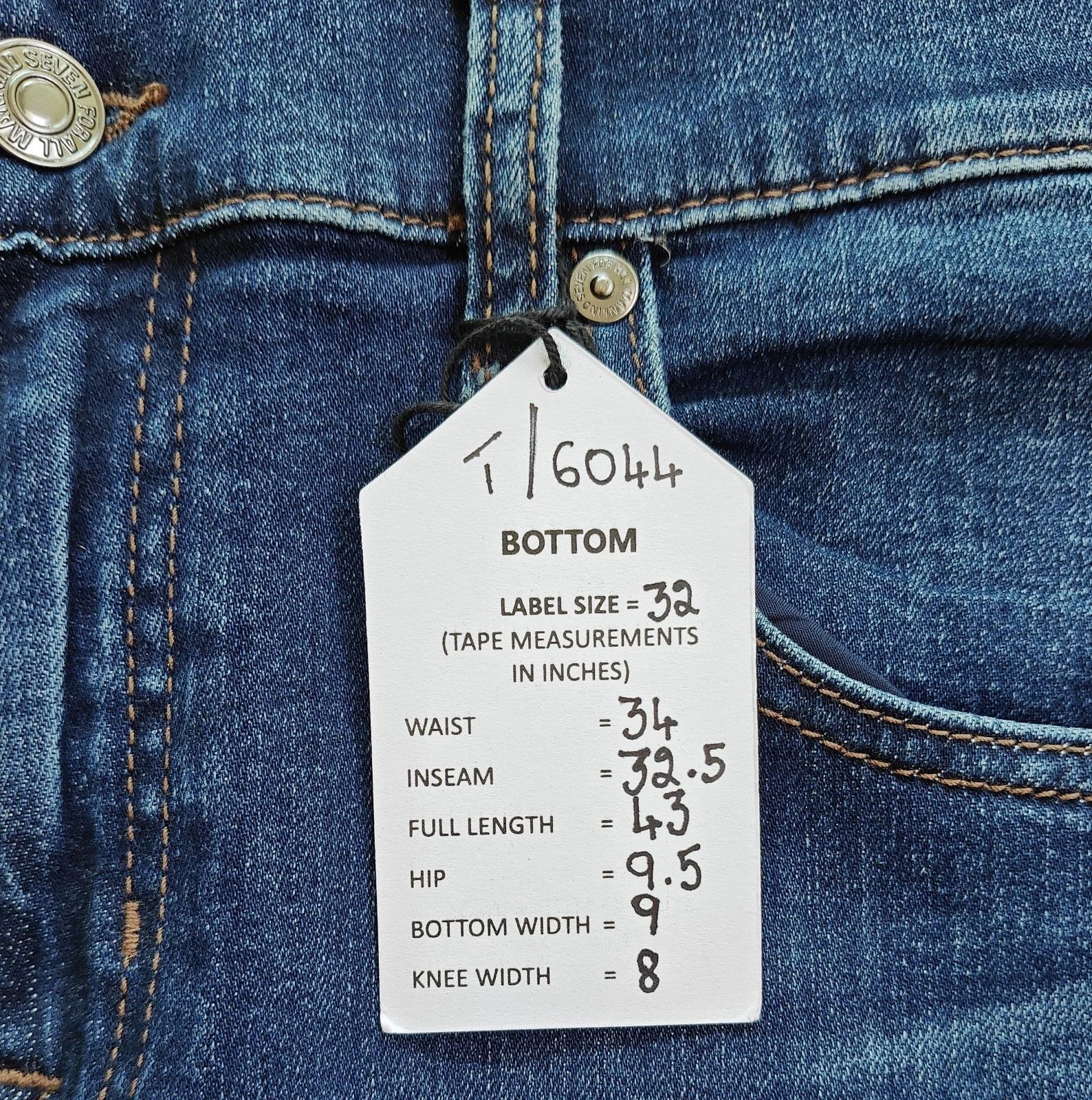 7 For All Mankind 7 For All ManKind BRETT Bootcut Jeans T / 6044 Size US 32 / EU 48 - 5 Thumbnail