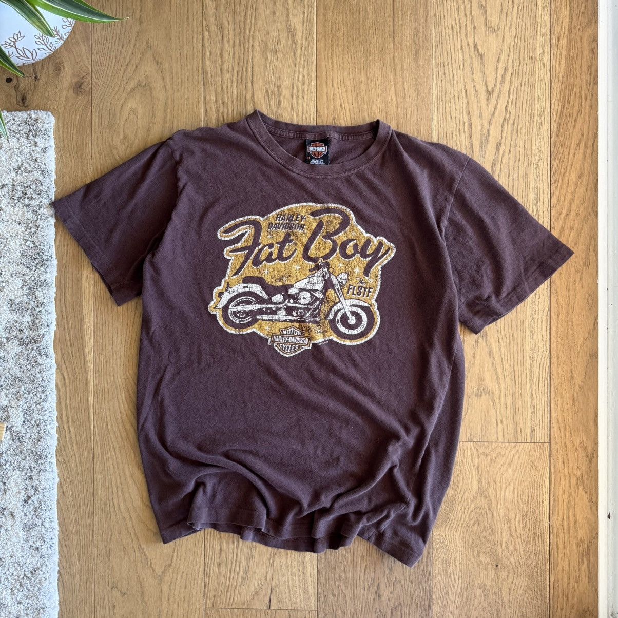 Harley Davidson 2005 Harley Davidson “Fat Boy” Germany t-shirt MADE IN USA Size US XL / EU 56 / 4 - 1 Thumbnail