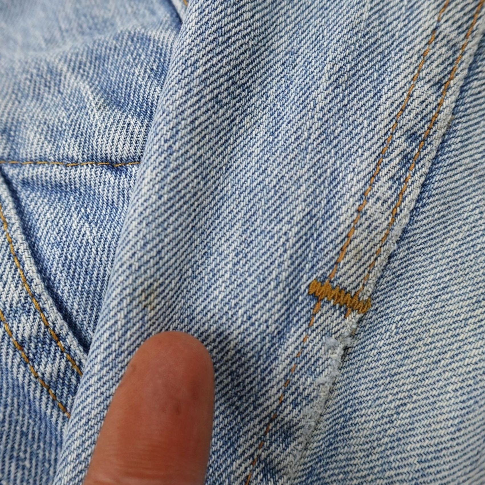Levi's VTG Levi's Jacket Mens 36 Blue Denim Type III Trucker Western Coat 70s 80s USA Jeans Size US XXS / EU 40 - 7 Thumbnail