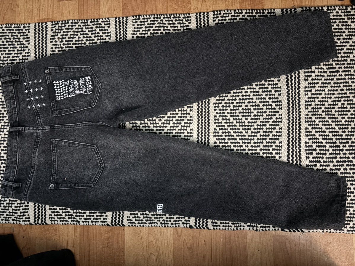 Ksubi Bullet Chop Copy Paste Trashed Denim Size US 29 - 2 Thumbnail