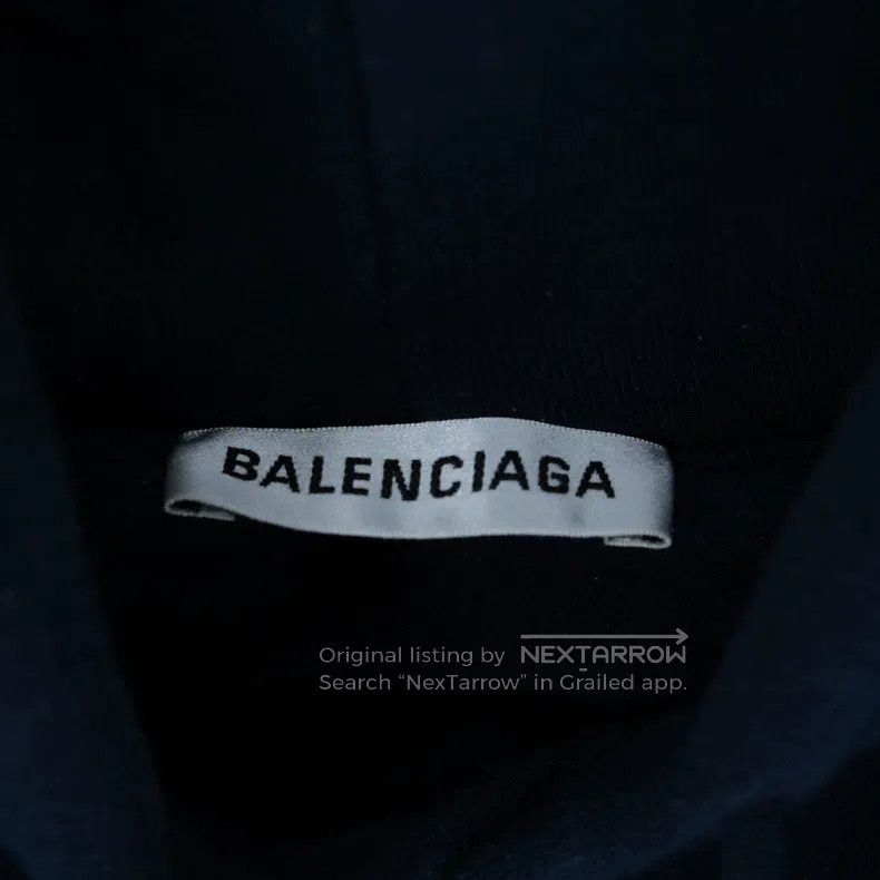 Balenciaga Balenciaga Letter print casual hooded sweatshirt Size US S / EU 44-46 / 1 - 4 Thumbnail