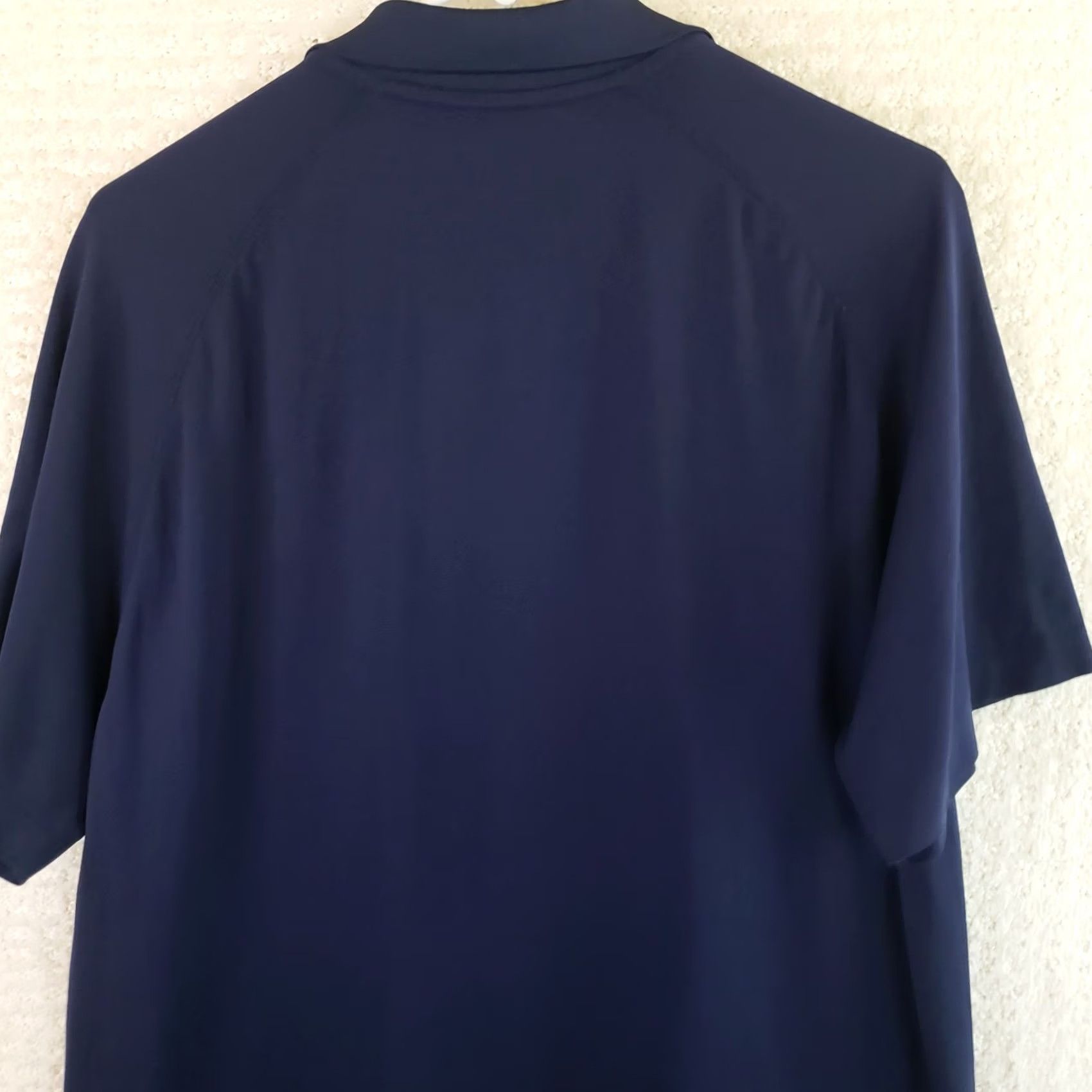 Fabletics Fabletics Polo Shirt Navy Blue XL Athletic Short Sleeve Golf Stretch New! Size US XL / EU 56 / 4 - 6 Thumbnail
