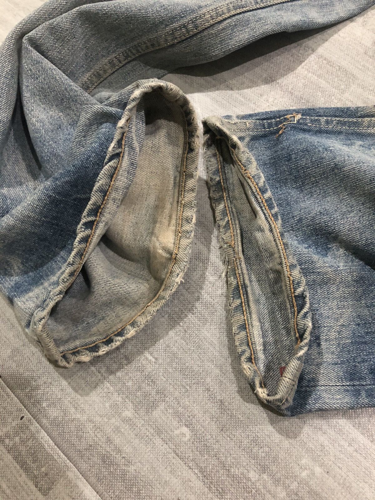 FDMTL × Vintage Vintage Scanner Fundamental Flare Jeans Disteressed Size US 35 - 18 Thumbnail