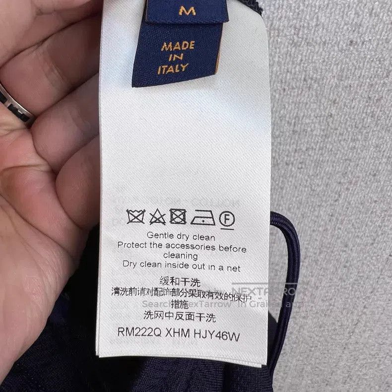 Louis Vuitton Louis Vuitton size m SS24 solid embossed presbyopic Jersey Size US 28 / EU 44 - 5 Thumbnail