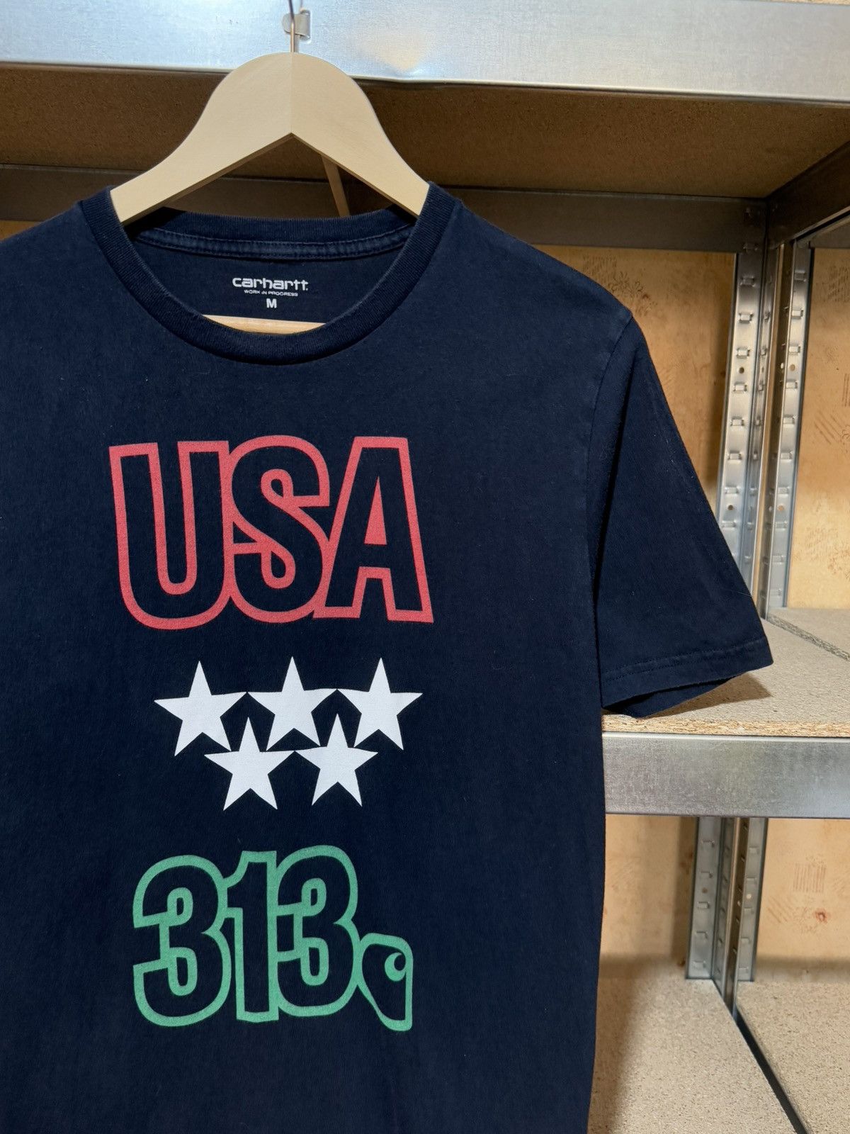 Carhartt × Carhartt Wip Rare Carhartt WIP USA Stars 313 Outdoor T-Shirt Y2K Hype Size US M / EU 48-50 / 2 - 3 Thumbnail