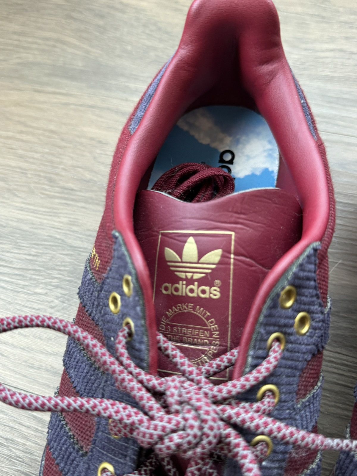 Adidas ALWAYTH x adidas Samba 'College Burgundy' Size US 9.5 / EU 42-43 - 7 Thumbnail