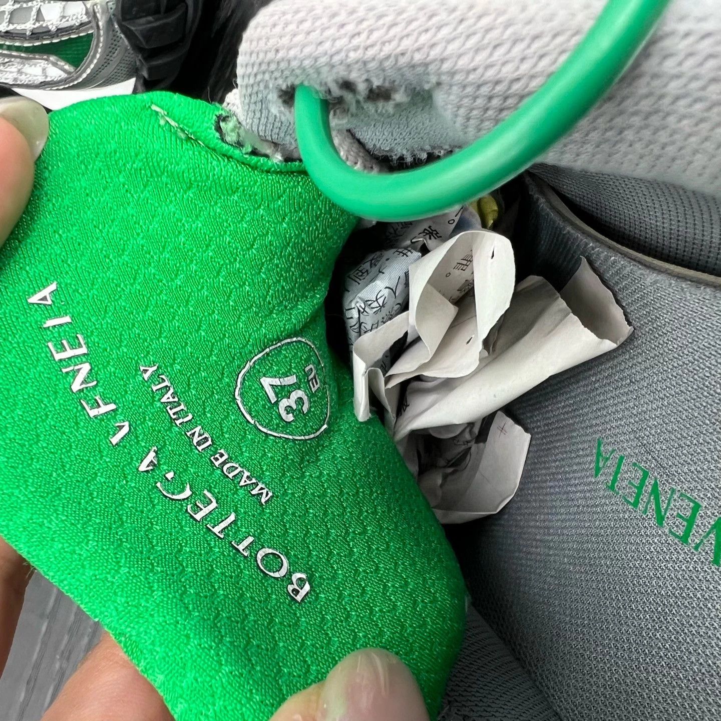 Bvlgari BV Orbit Green-Gray 37 New with box Size US 6 / IT 36 - 6 Thumbnail