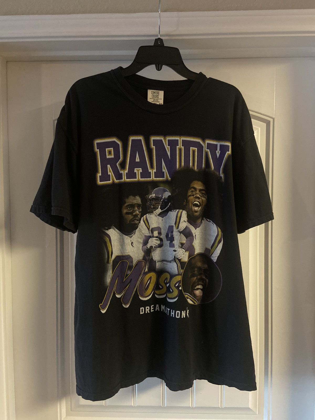 Comfort Colors Dreamathon Randy Moss Tribute Tee Size US XL / EU 56 / 4 - 1 Thumbnail