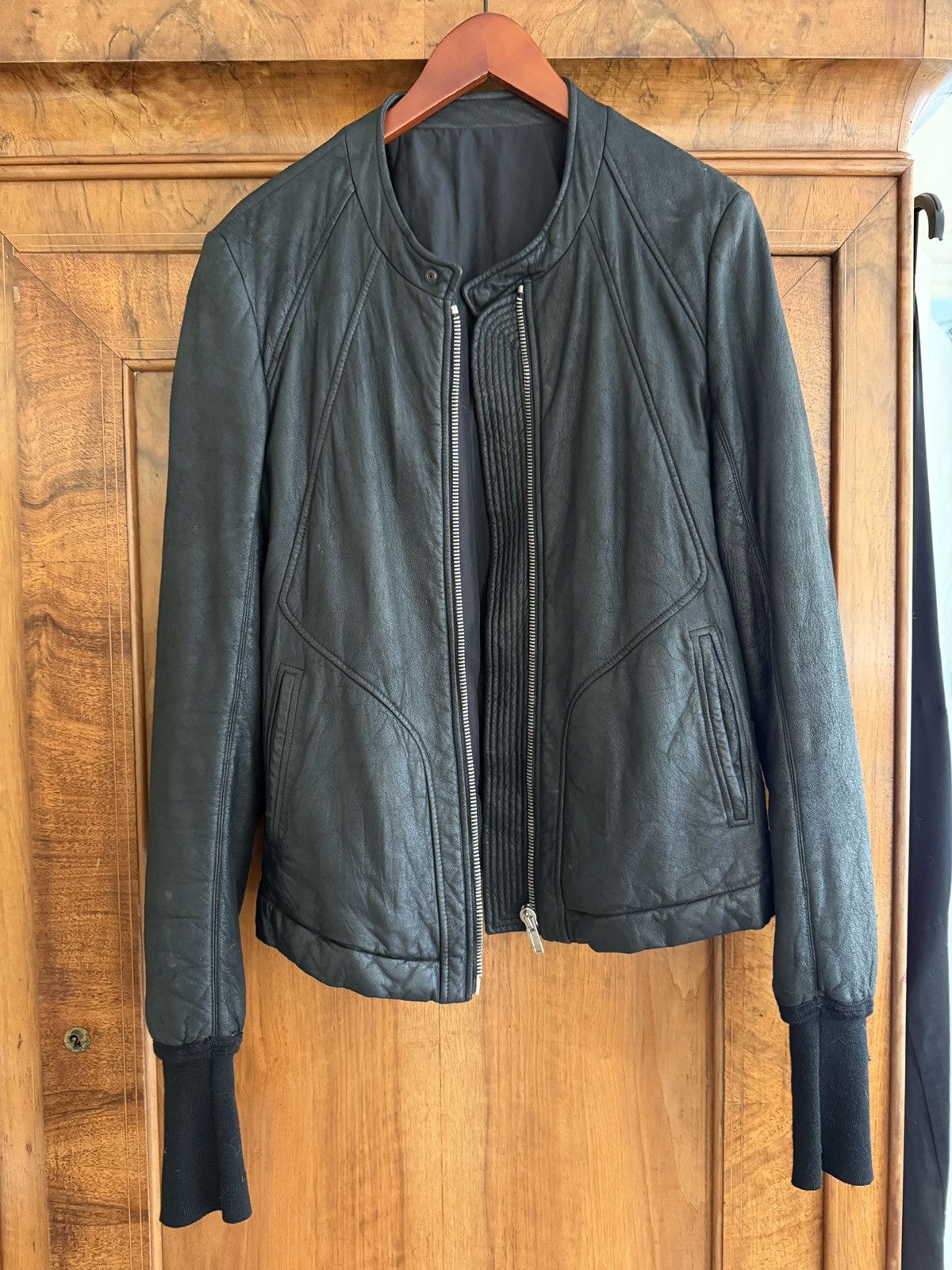 Rick Owens Vintage Rick Owens Leather Jacket Size US M / EU 48-50 / 2 - 1 Thumbnail