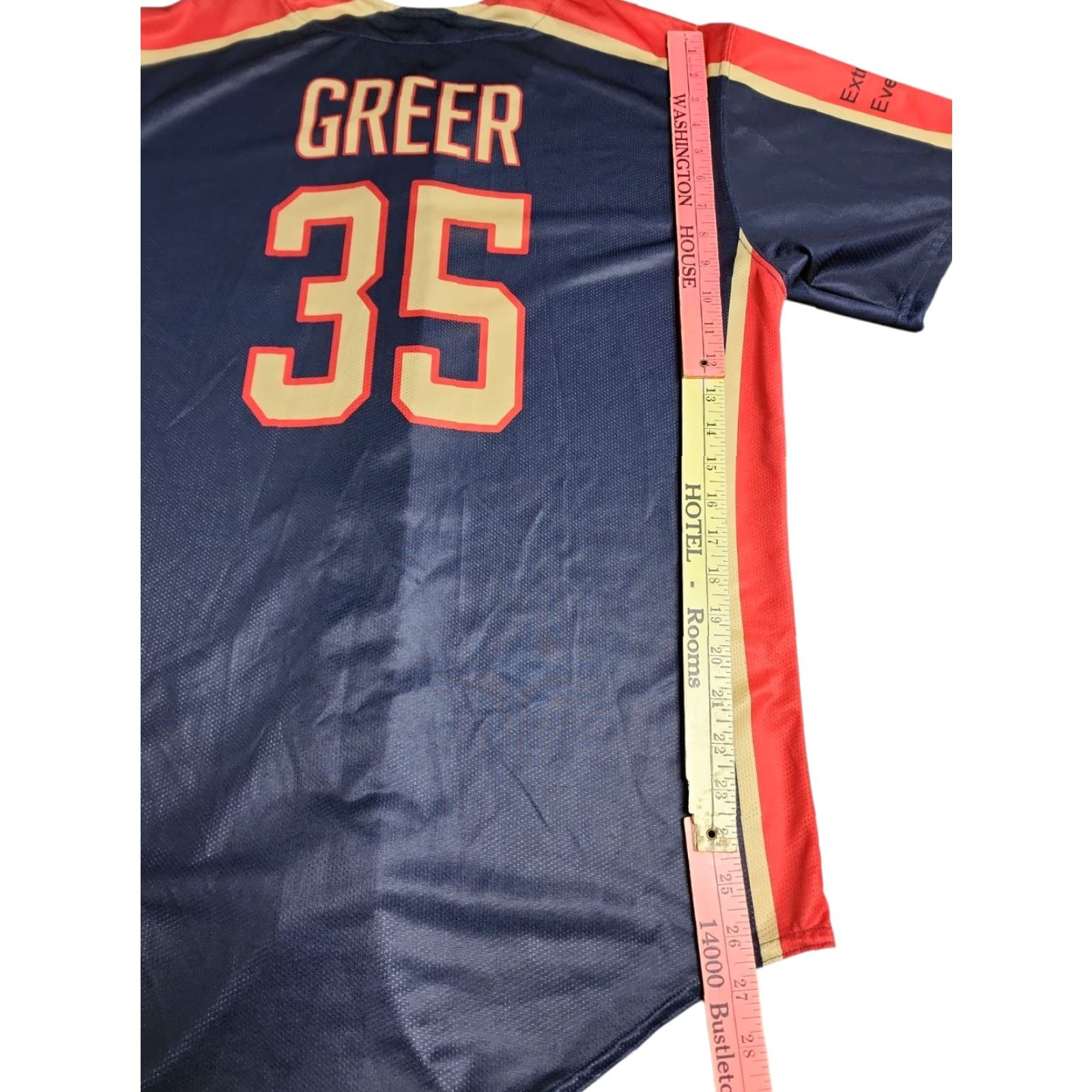 Holloway Holloway Mens M Blue Baseball Softball Jersey Shirt Short Sleeve Activewear Size US M / EU 48-50 / 2 - 4 Thumbnail