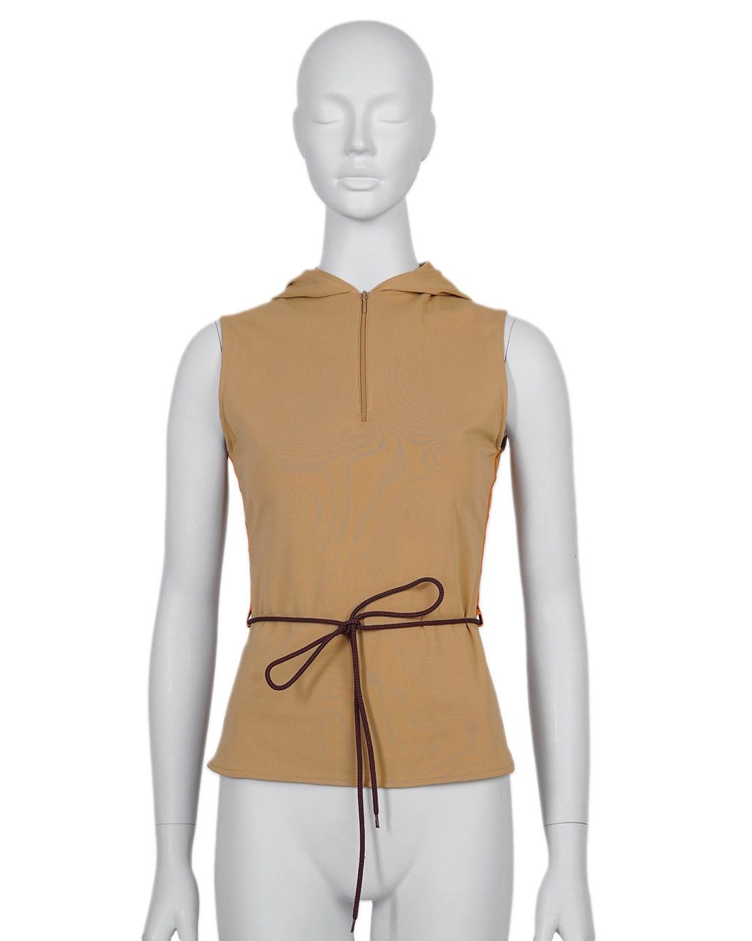 Miu Miu Miu Miu F/W1999 Neoprene Hooded Top Size S / US 4 / IT 40 - 1 Thumbnail
