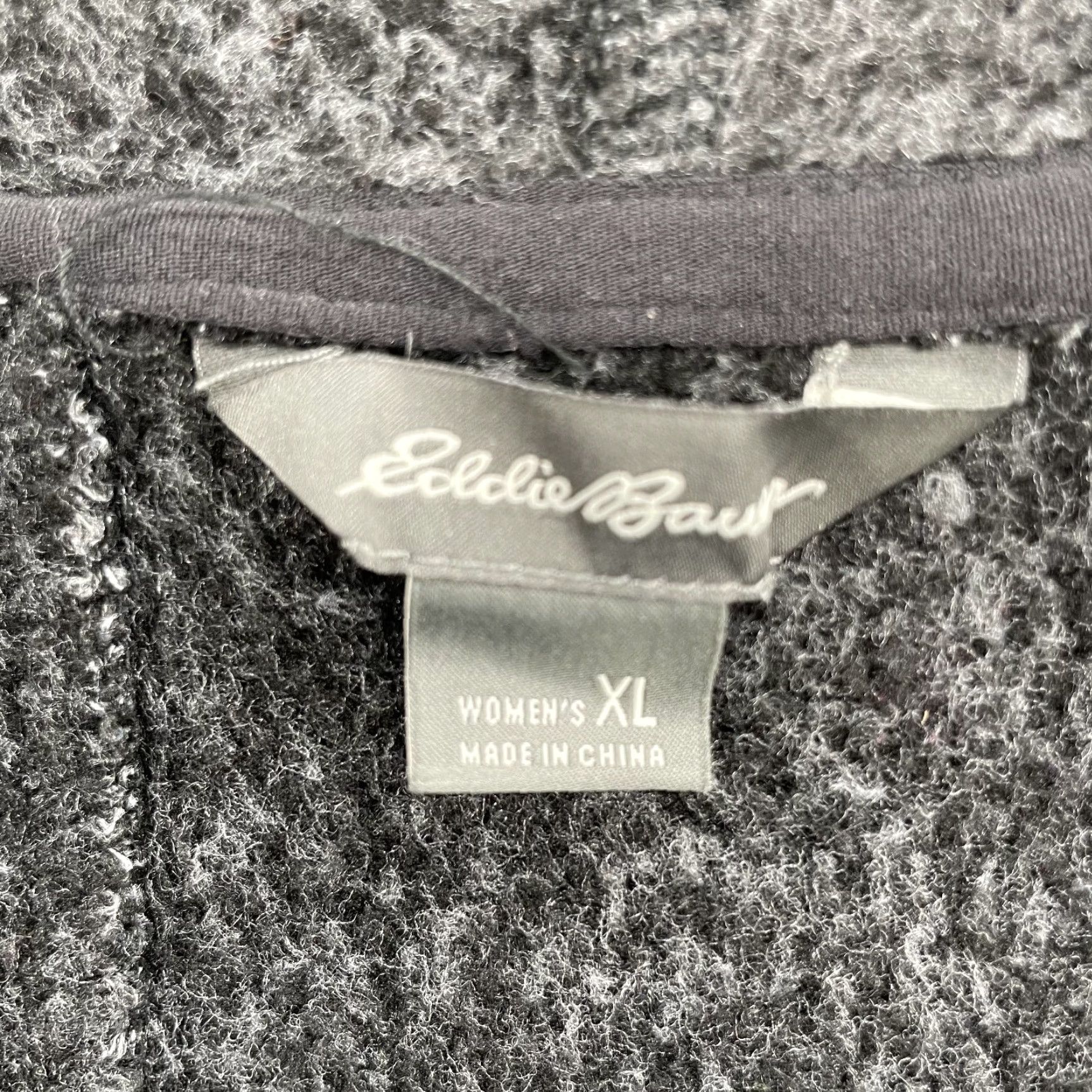 Eddie Bauer Eddie Bauer Knit Jacket Women's XL Gray Scallop Trim Athleisure Gorpcore Travel Jacket Size XL / US 12-14 / IT 48-50 - 3 Thumbnail
