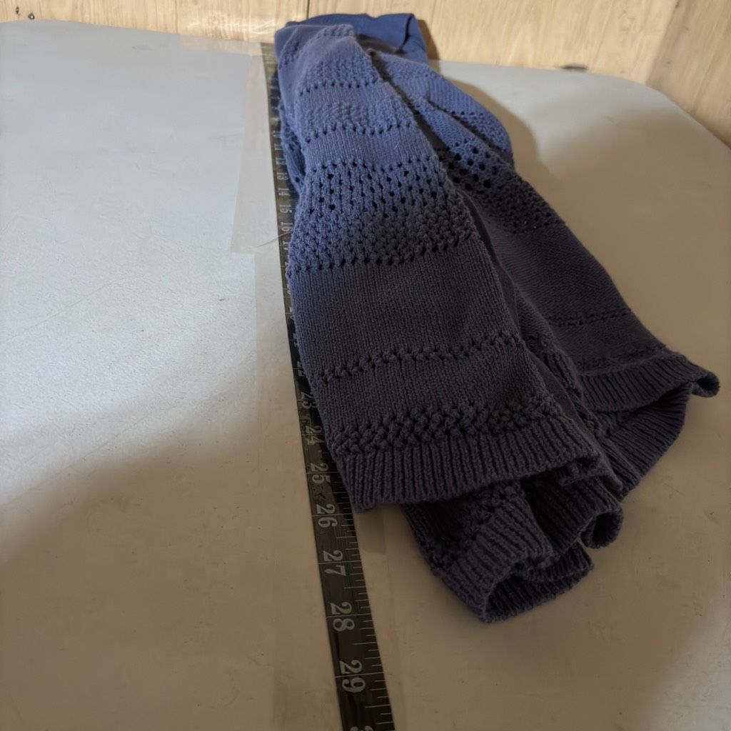 Other Women's Open Cardigan Size XL Blue Knit Casual Soft Girl 90s Size XL / US 12-14 / IT 48-50 - 5 Thumbnail