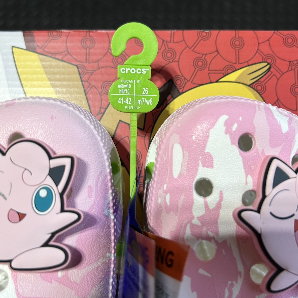 Crocs Crocs Pokemon Jigglypuff Classic Clog Shoes Women’s 10 NEW Size US 10 / IT 40 - 5 Thumbnail