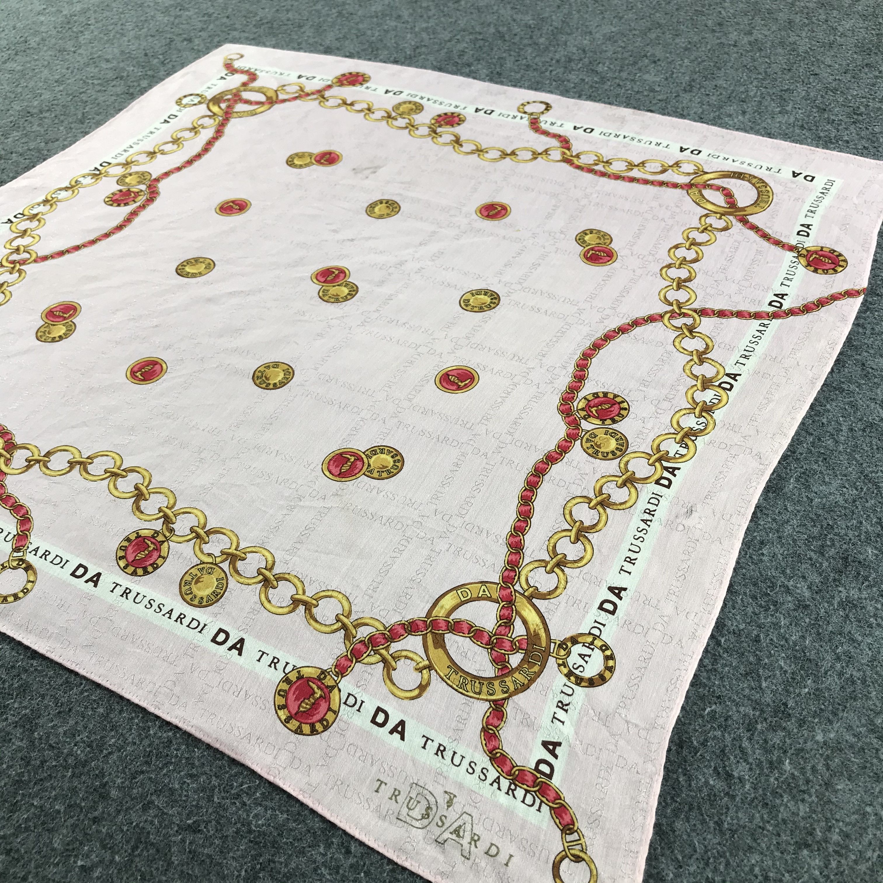 Trussardi Trussardi Handkerchief Neckerchief Bandana H1274 Size ONE SIZE - 3 Thumbnail