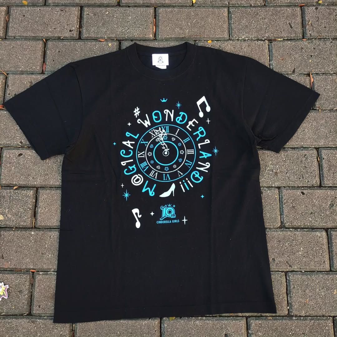 Anime Idolmaster Cinderella Girls 10th Anniversary 2022 Tee Size US L / EU 52-54 / 3 - 1 Thumbnail
