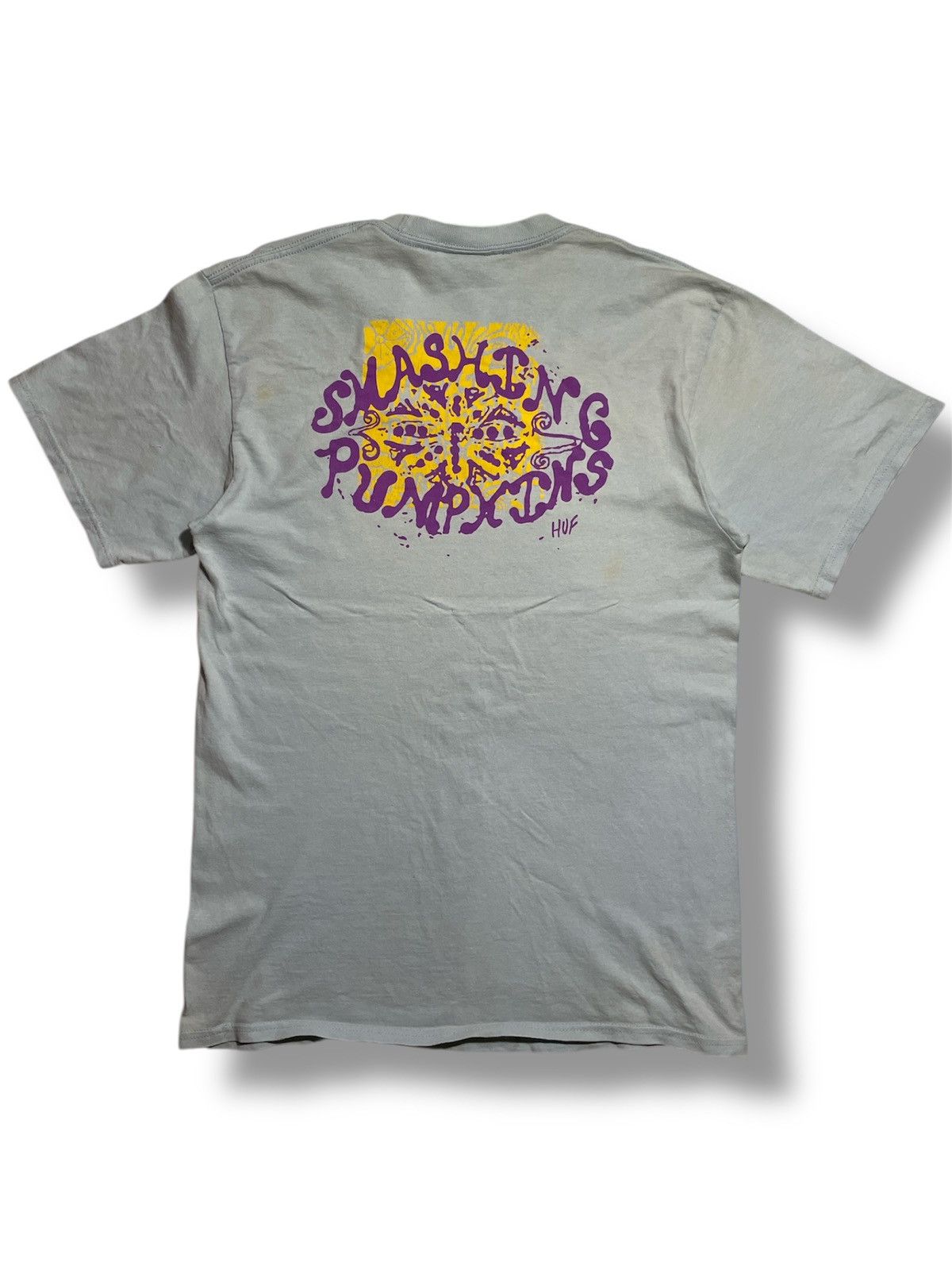 Band Tees 🔥 HUF x Smashing Pumpkins – Rare Collab Tee 🔥 Size US M / EU 48-50 / 2 - 2 Thumbnail