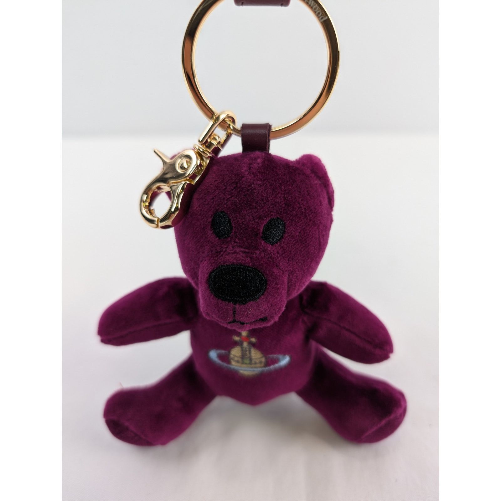 Vivienne Westwood o1rshd1 Size: OS / Teddy Bear Keyring / Bag Charm in Purple Size ONE SIZE - 11 Thumbnail