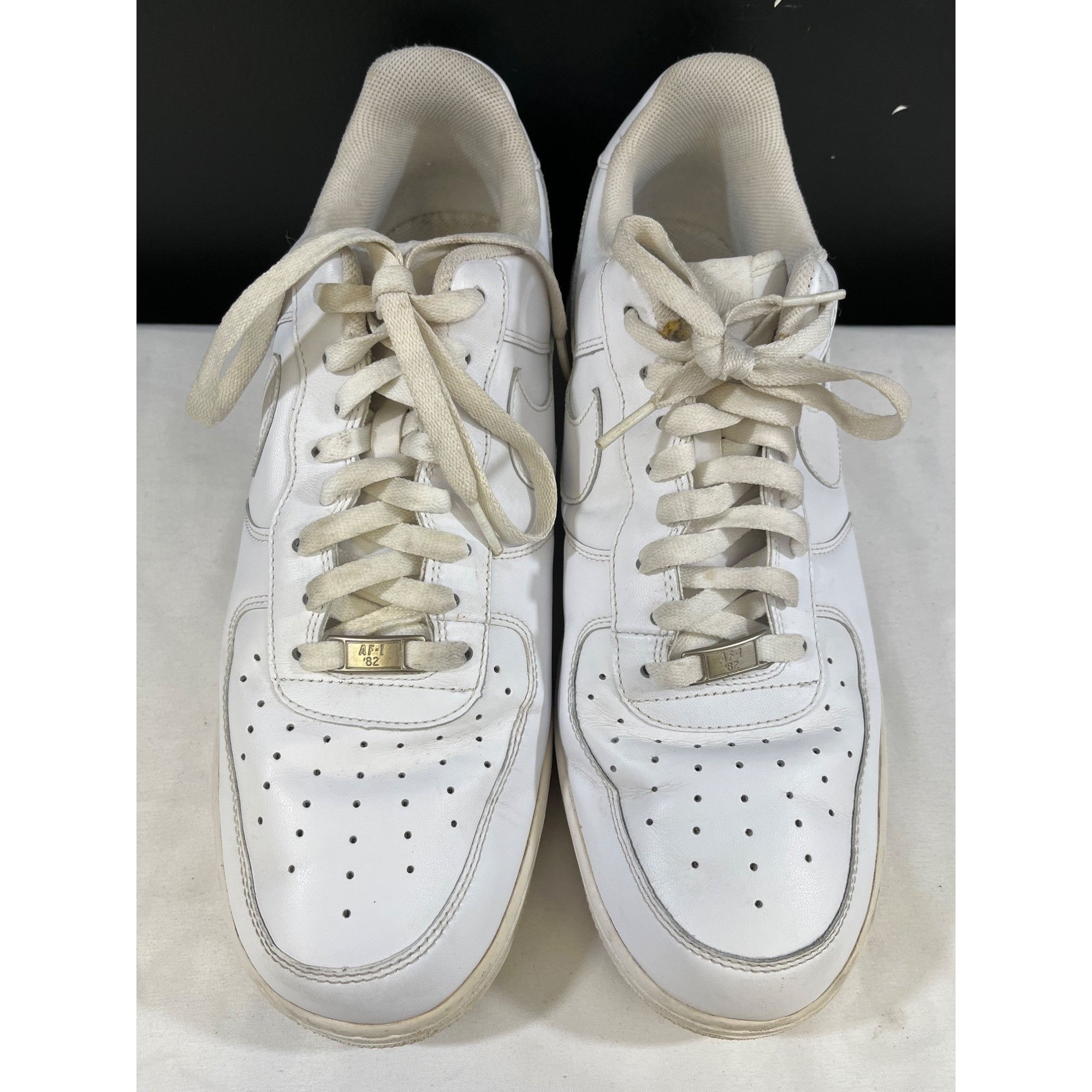 Nike Nike Air Force 1 82 Mens White Low Top Sneakers Size 13 SKU Size US 13 / EU 46 - 2 Thumbnail