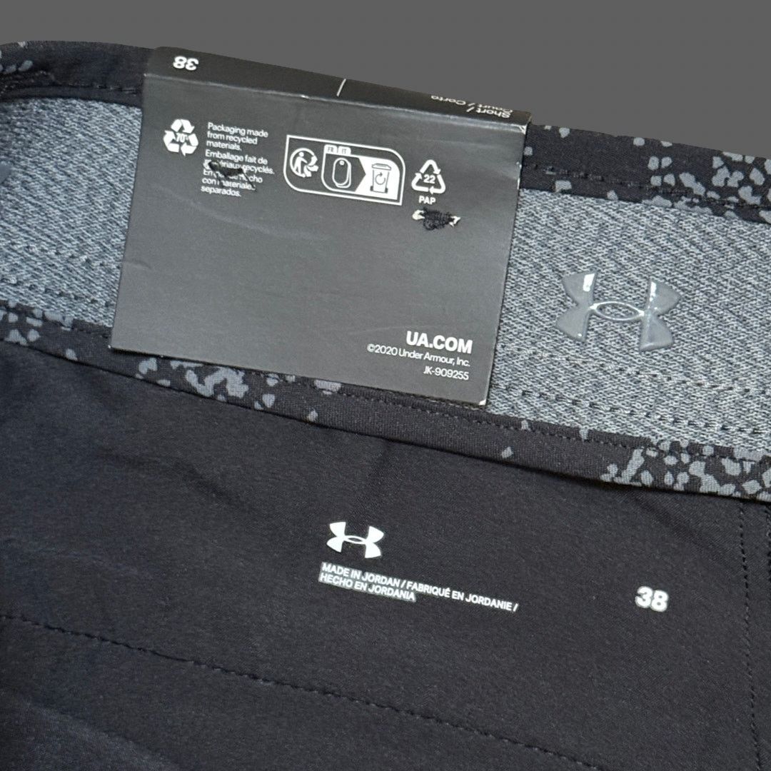 Under Armour UA Under Armour Golf Printed Short Size 38 NWT Black/Gray Size US 38 / EU 54 - 6 Thumbnail