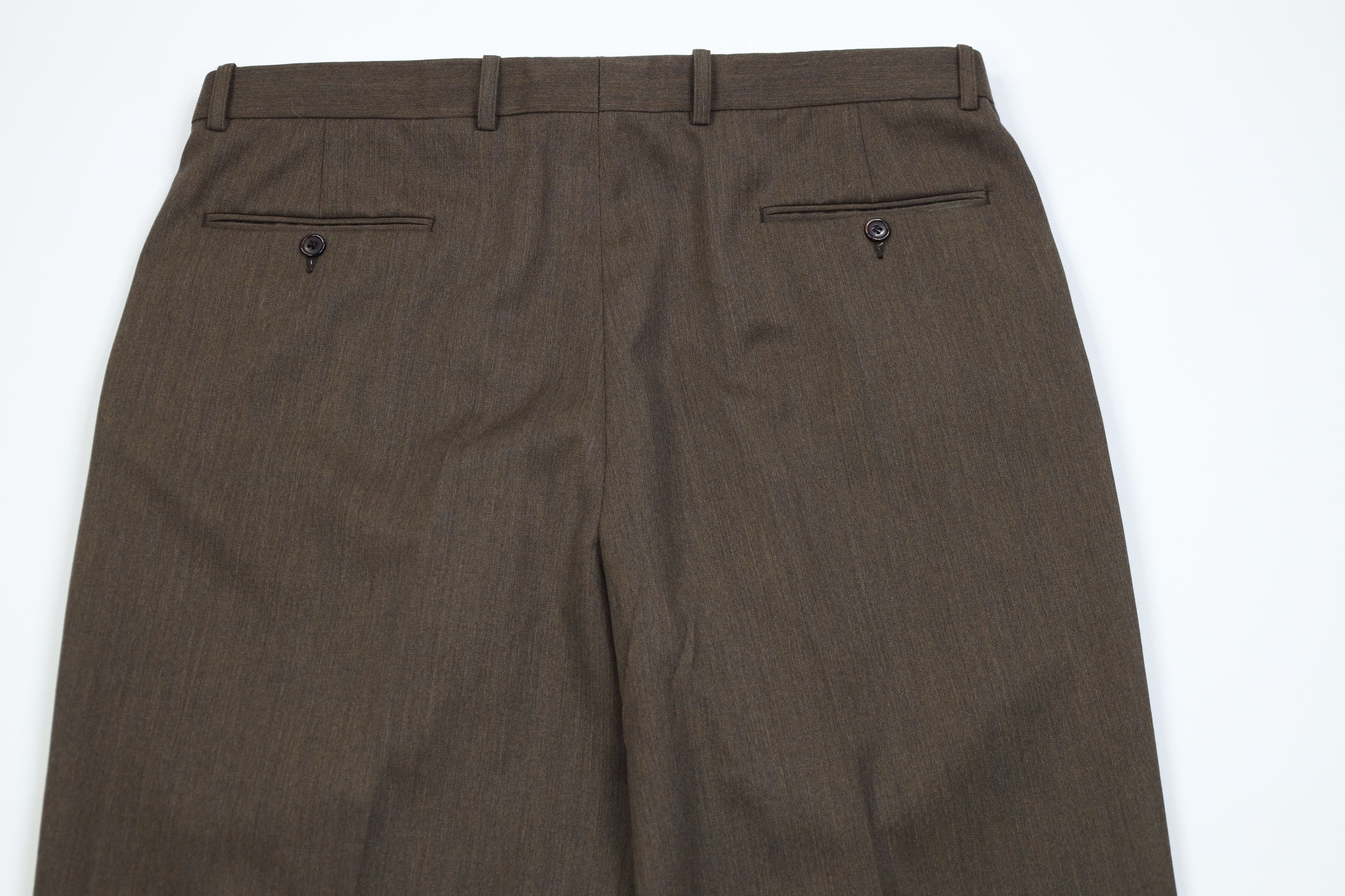 Vintage Vintage 90s Streetwear Wide Leg Chino Pants Heather Brown Size US 38 / EU 54 - 10 Thumbnail