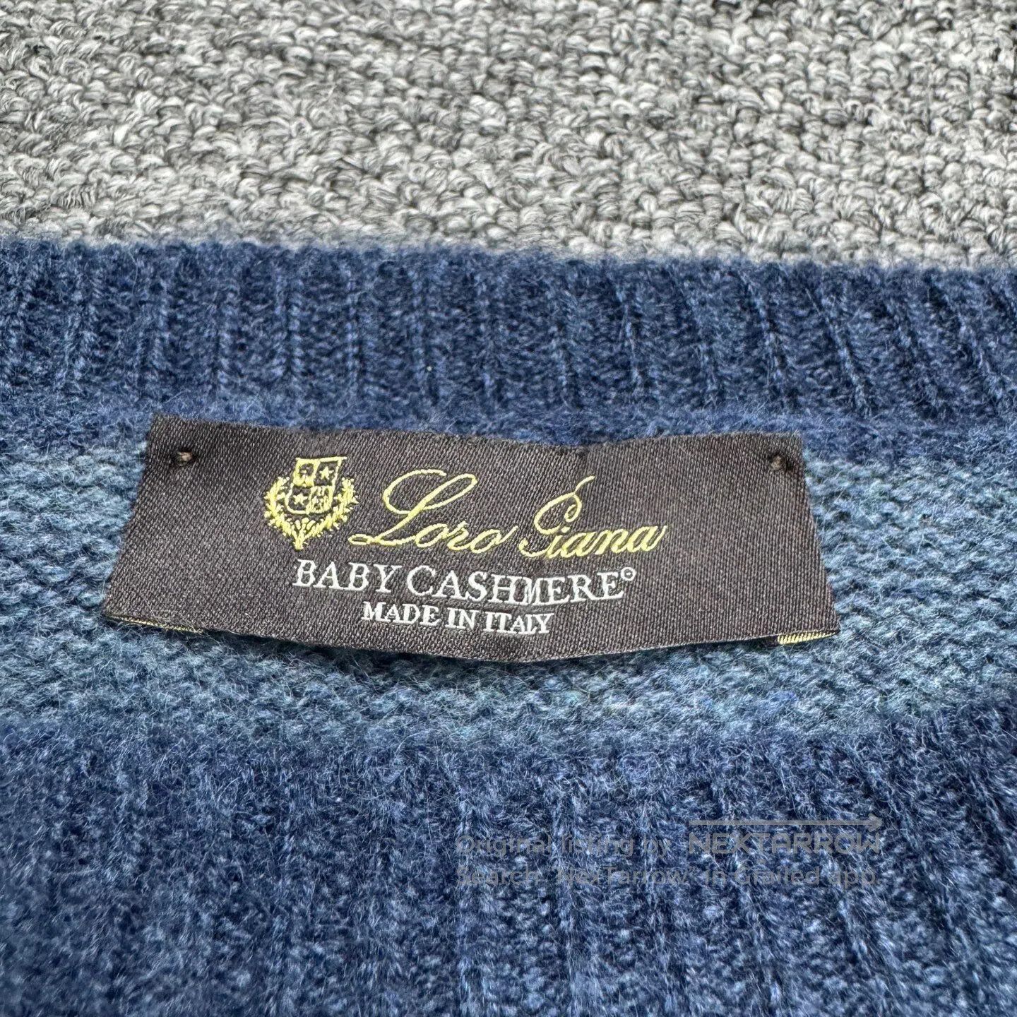 Loro Piana LORO PIANA BABYCSHMERE striped cashmere knit sweater| Size US XXL / EU 58 / 5 - 3 Thumbnail