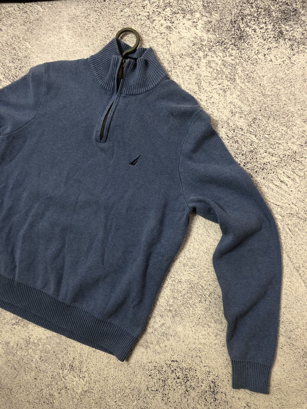 Nautica 1/4 zip Nautica men’s size M y2k luxury USA drill Ukk Size US M / EU 48-50 / 2 - 2 Thumbnail