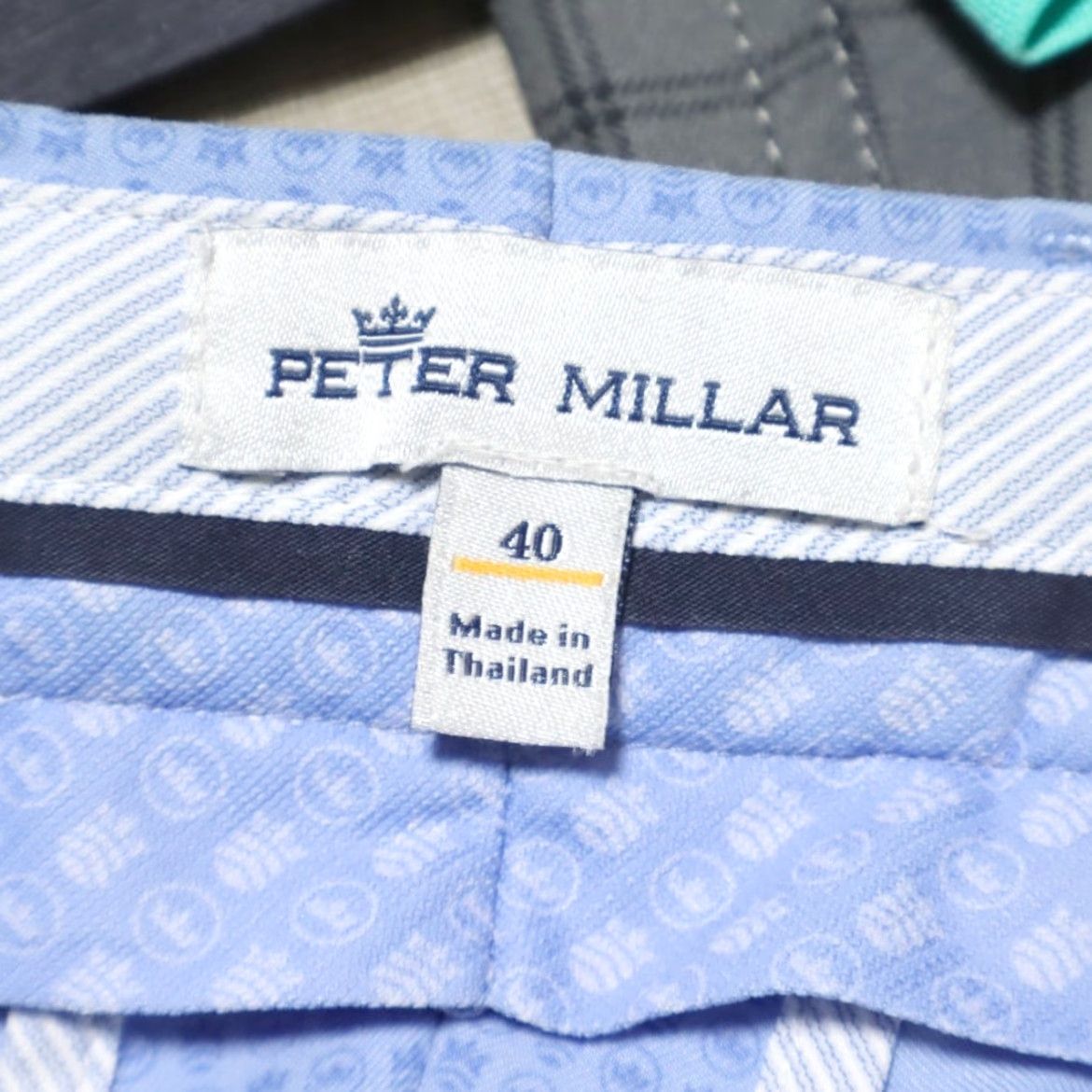 Peter Millar Peter Millar High Stretch Crown Logo Print Golf Shorts Men's 40 Size US 40 / EU 56 - 5 Thumbnail